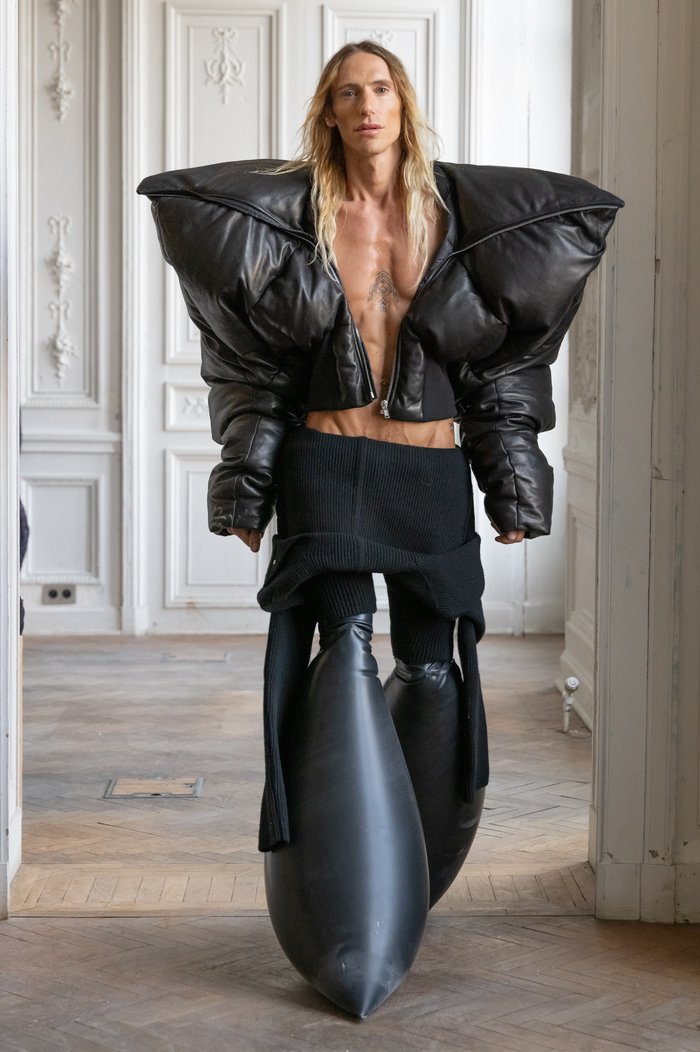 Trends Spotted at Paris Fashion Week Men's FW24 RICK OWENS