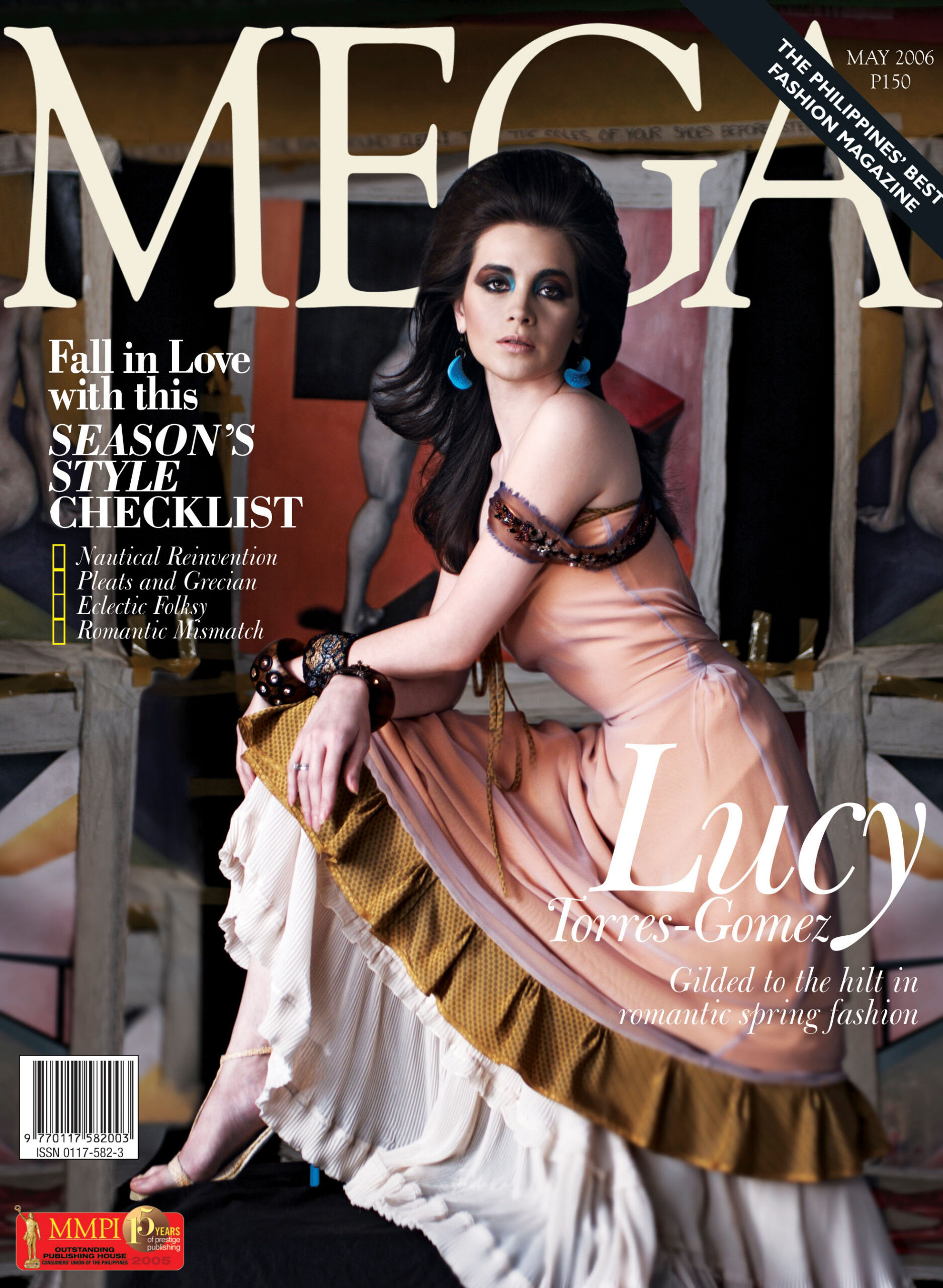 Lucy Torres-Gomez takes center stage in MEGA's May 2006 issue