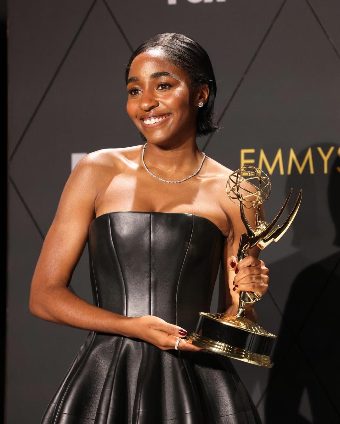 Ayo Edebiri at the 75th Primetime Emmy Awards