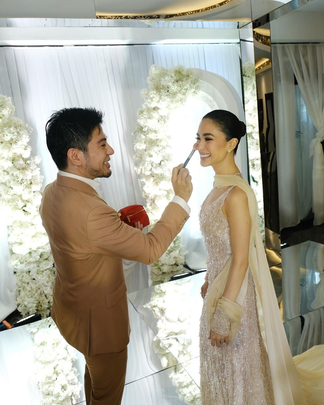 Heart Evangelista Chiz Escudero wedding vows celebrity marriage Albert Kurniawan