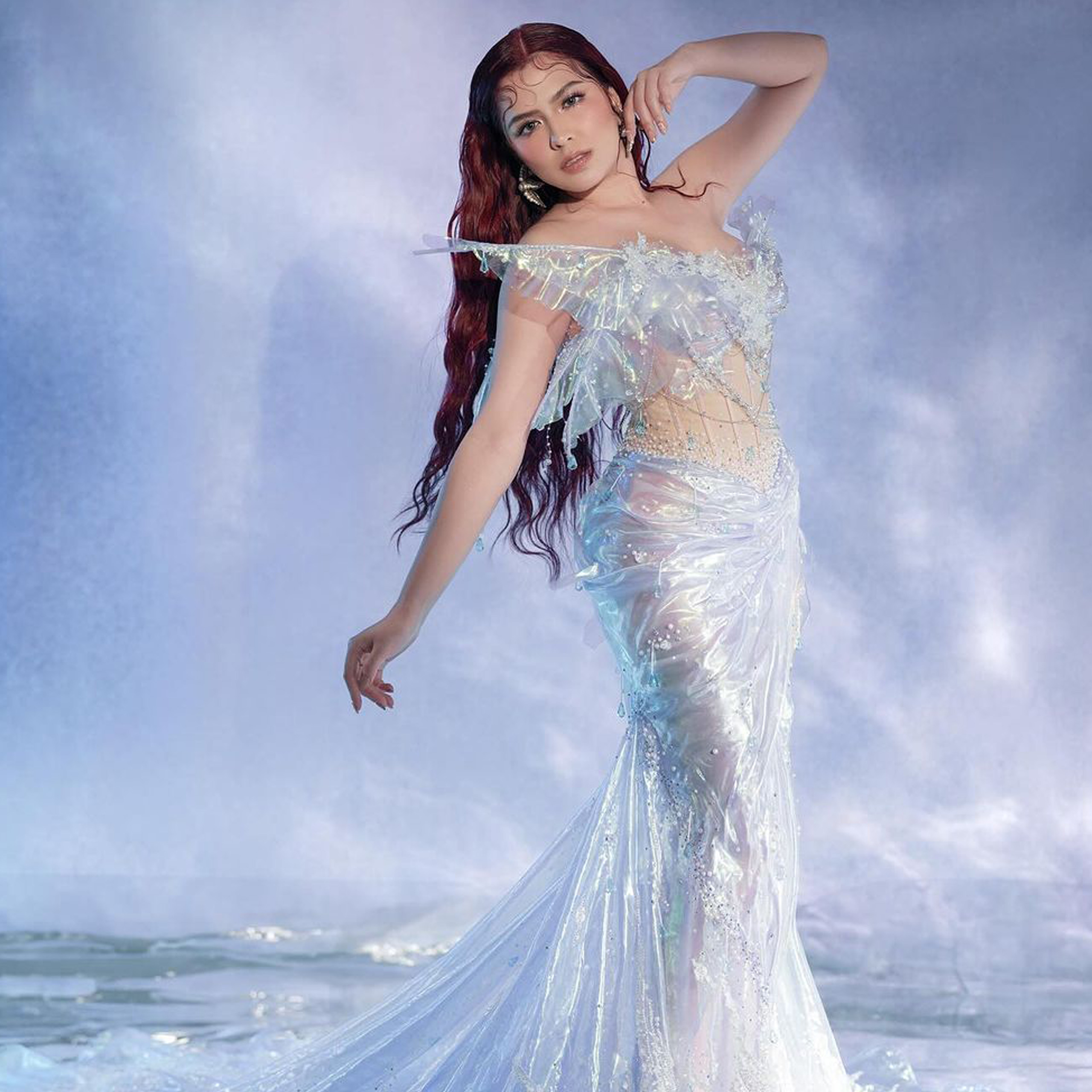 Behind Alexa Ilacad’s Ariel-Inspired Look at the Star Magical Prom