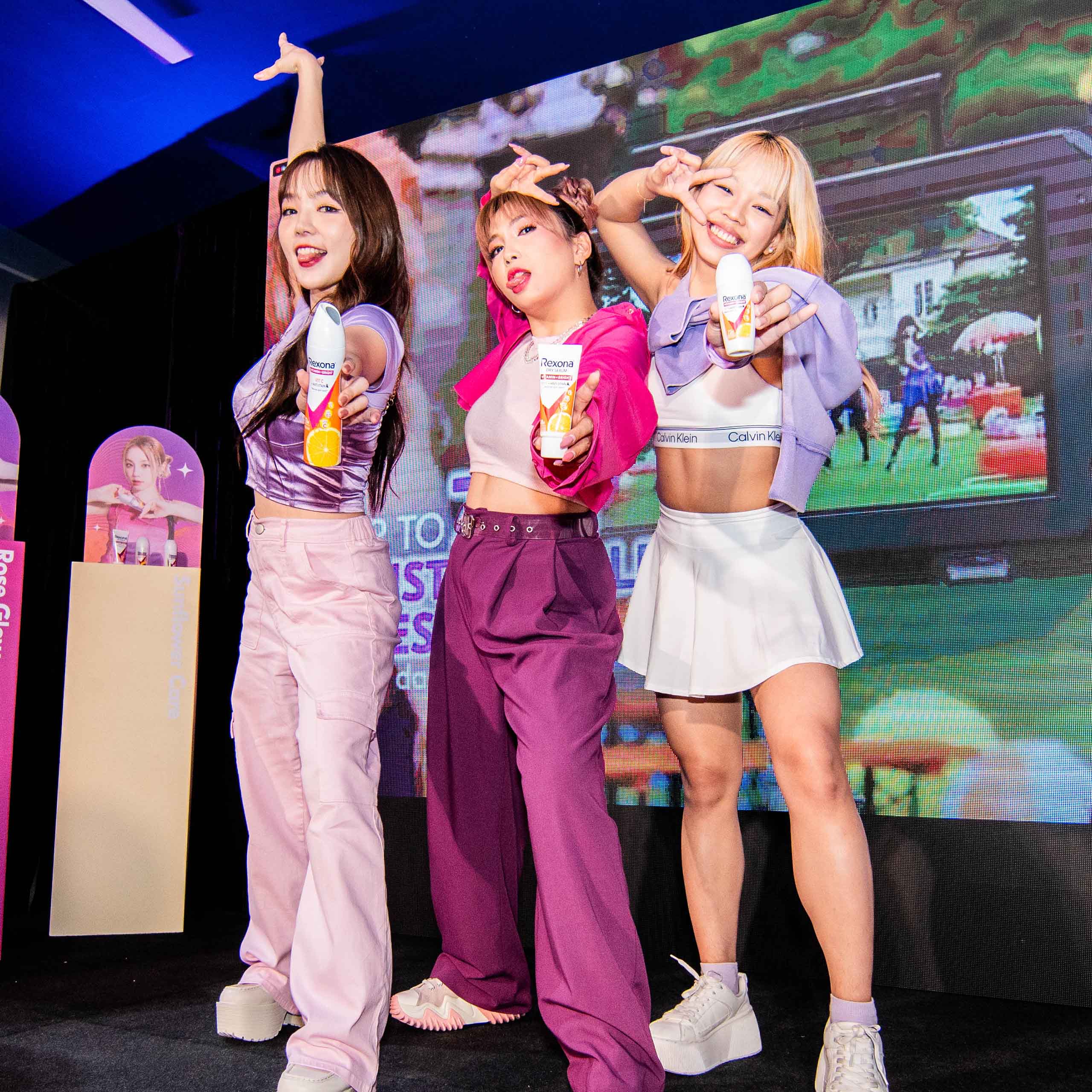 A Super Bright Afternoon with Rexona and (G)I-DLE