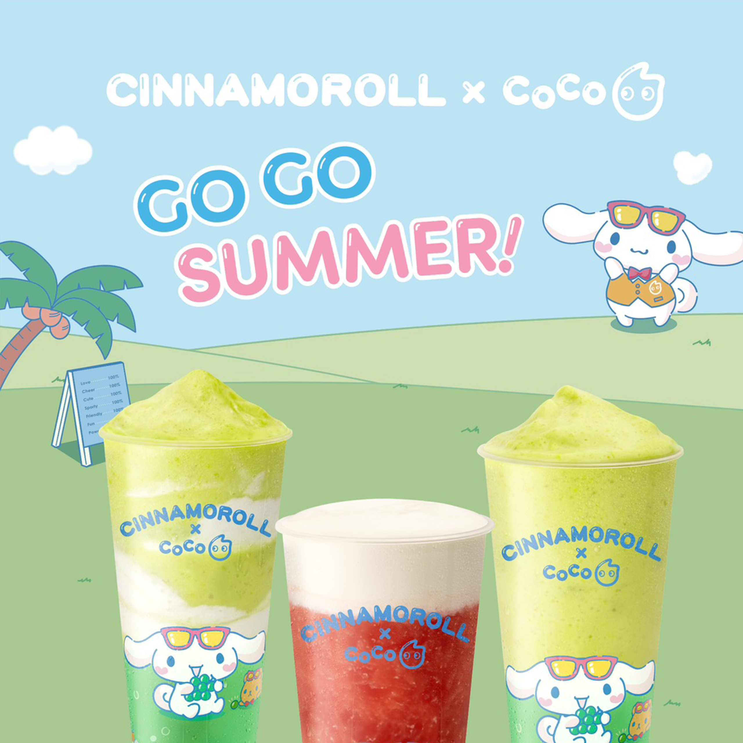 Cinnamoroll x CoCo is set to make Summer Cute and Cool
