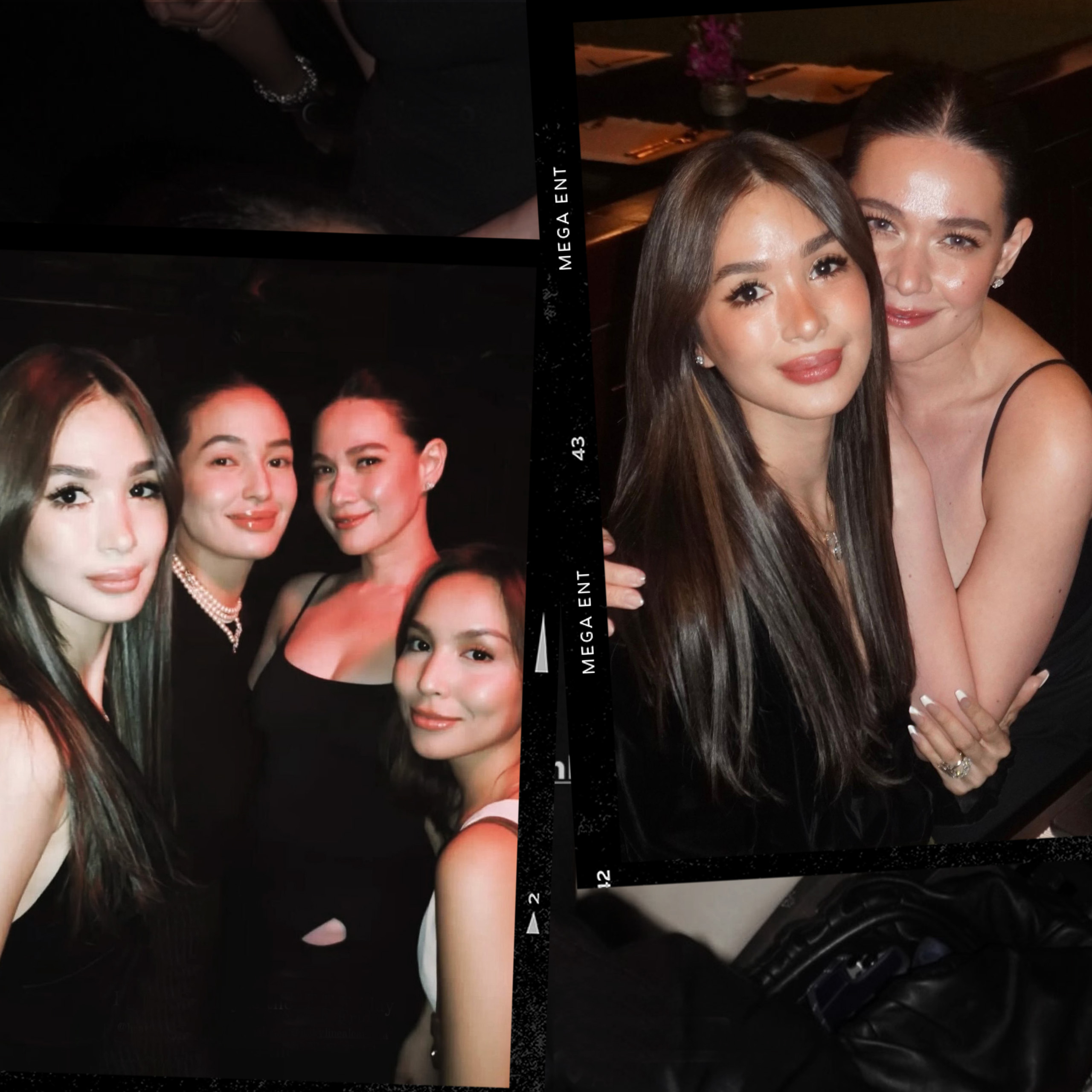 Heart Evangelista, Bea Alonzo, Sarah Lahbati, and Kyline Alcantara are Dancing Queens During a Night Out