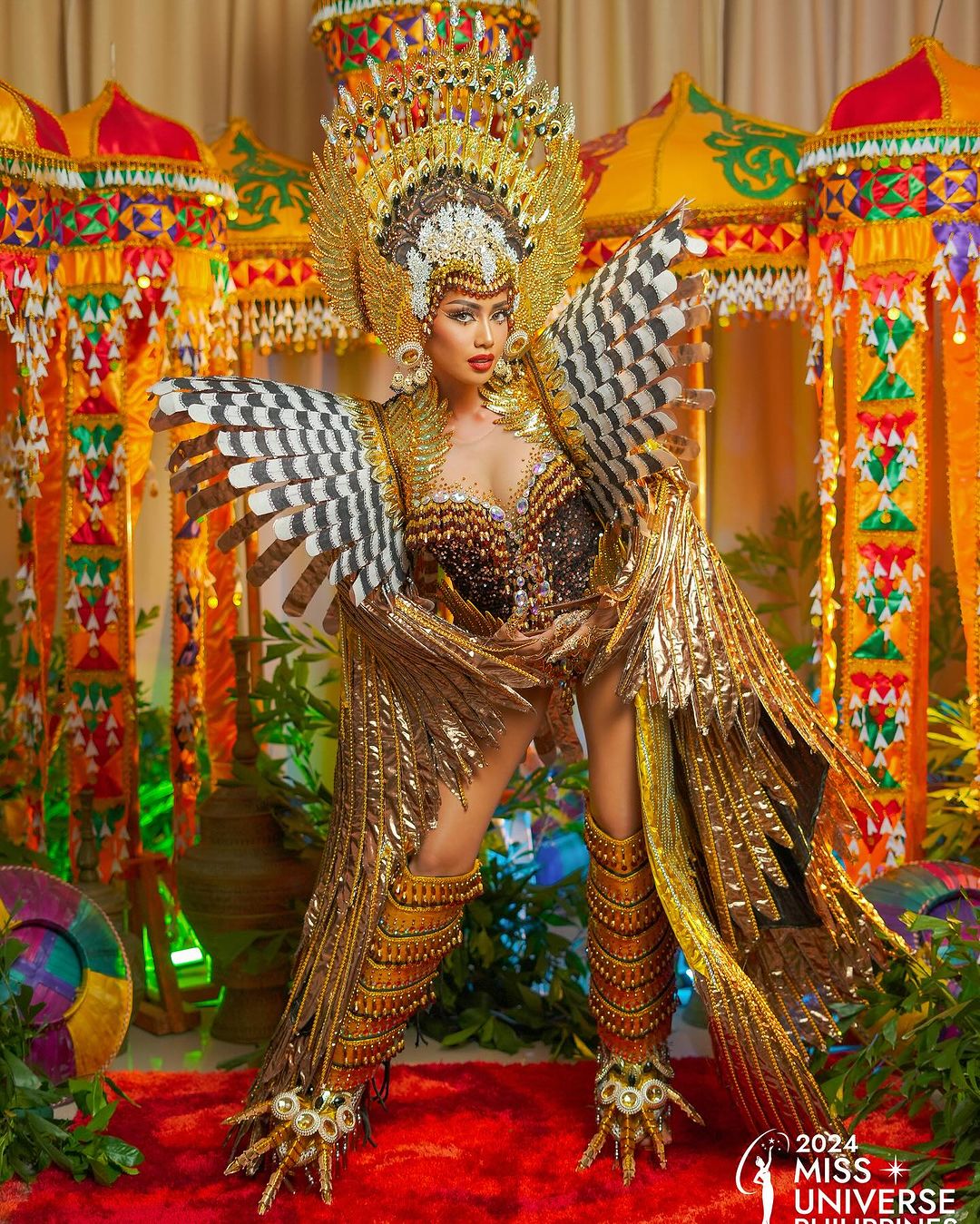 Miss Universe Philippines 2024 national costume tacloban bacoor leyte angel rose tambal victoria velasquez vincent tamara ocier