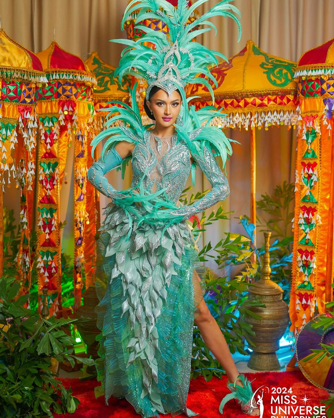 Miss Universe Philippines 2024 national costume Ahtisa Manalo of Quezon Province