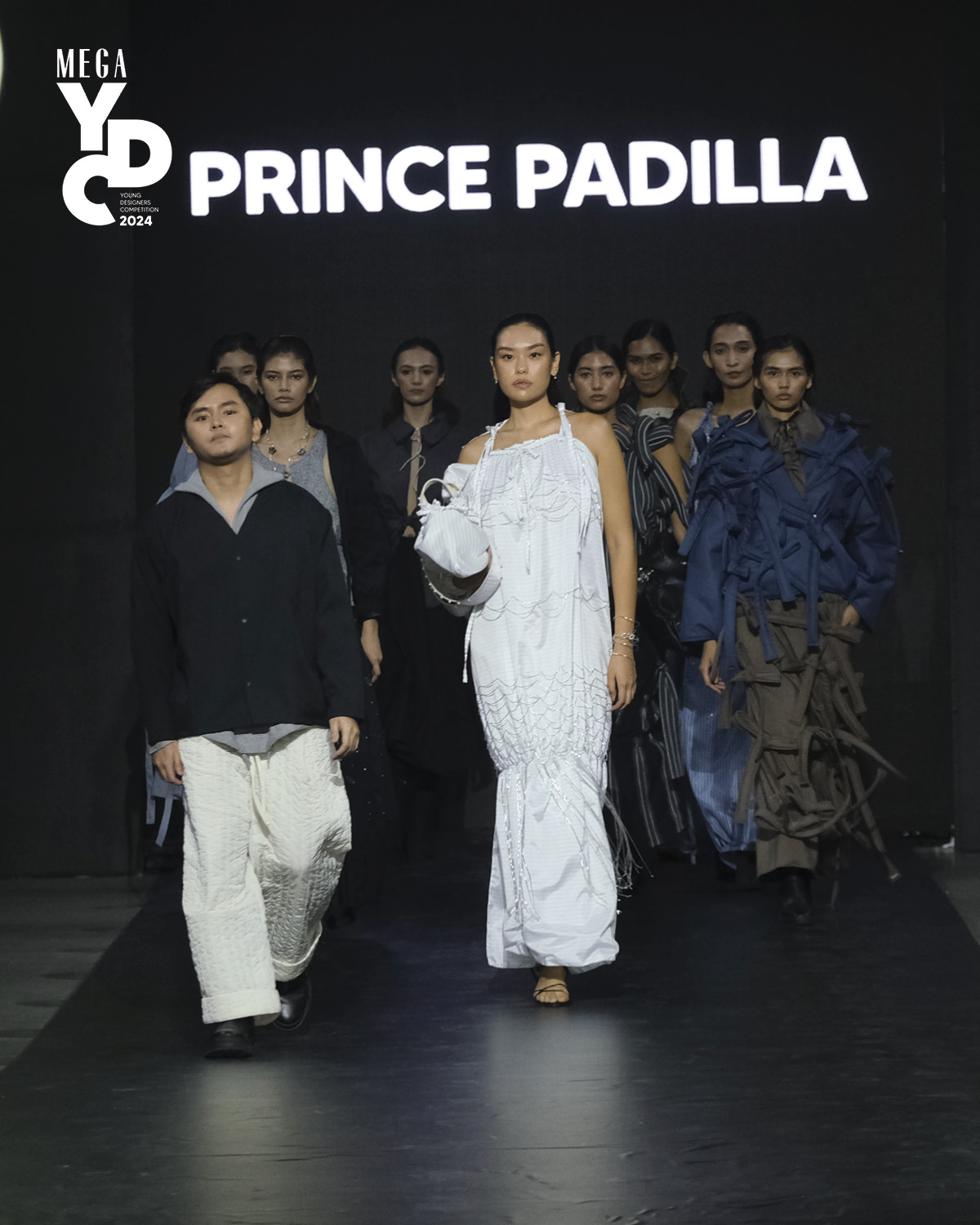MEGA Young Designers Competition event highlights Prince Padilla backstage collection Novel