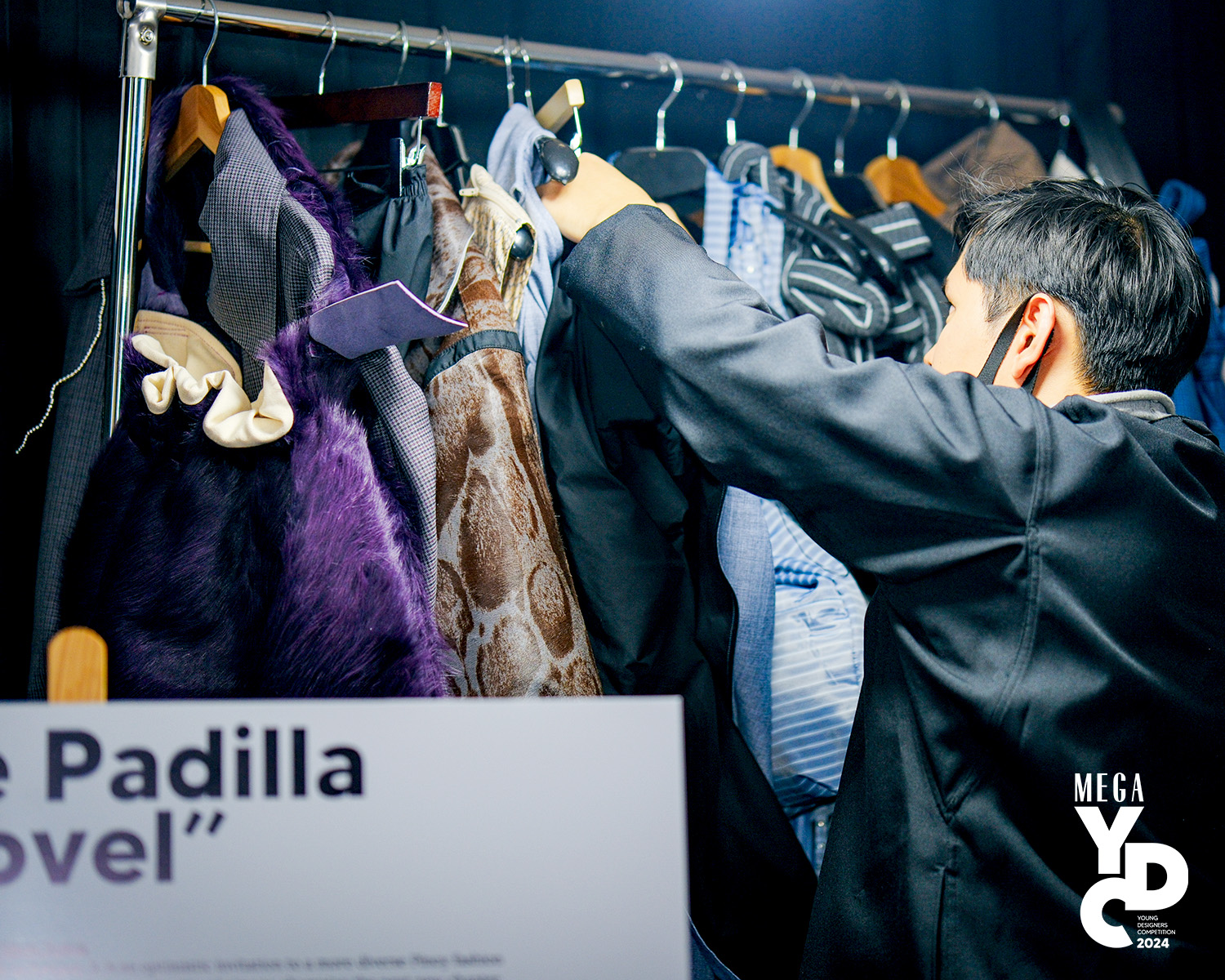 MEGA Young Designers Competition event highlights Prince Padilla backstage collection Novel