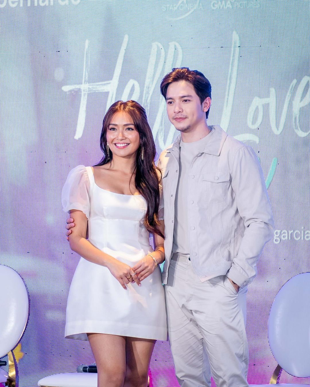 Alden Richards Kathryn Bernardo Matching Color Coordinated Style New Movie Alert Hello Love Goodbye Hello Love Again