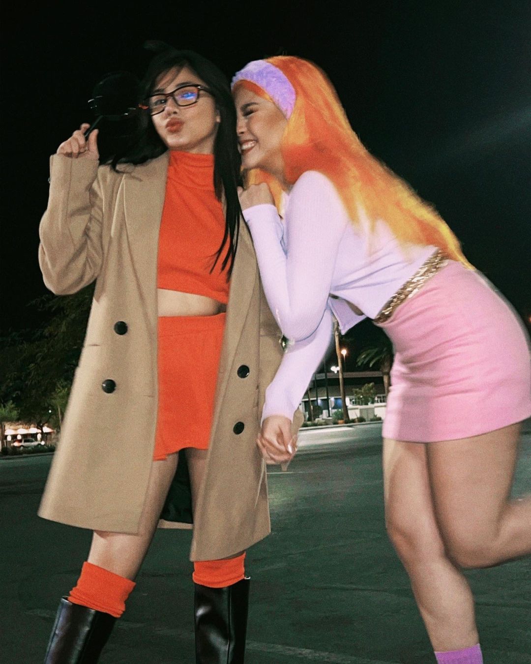 Jane and Janella celebrated Halloween 2022 as a pair as Vilma and Daphne.