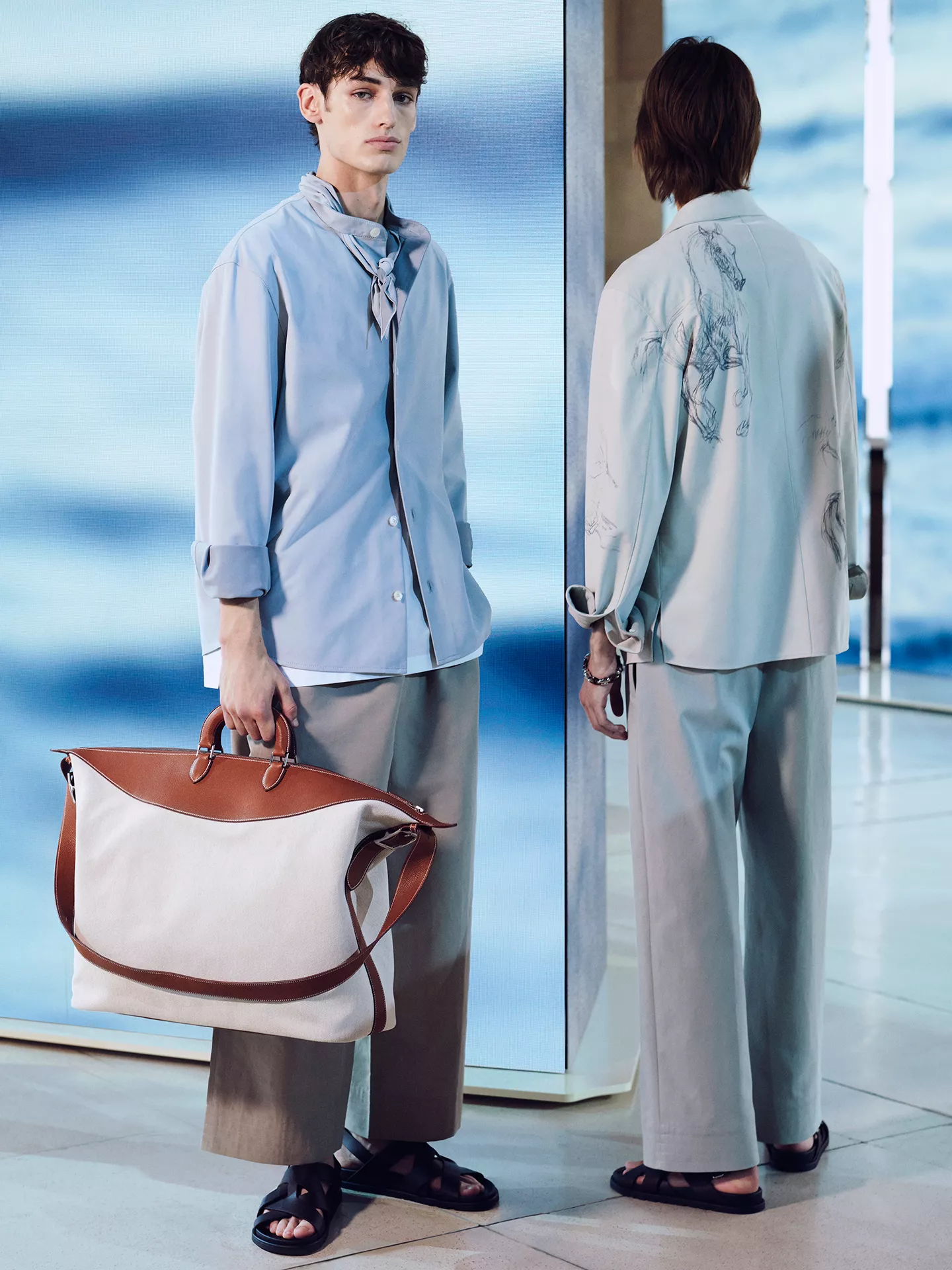 Gabbie Mariano's Vision for Men’s Fashion at Hermès S/S25