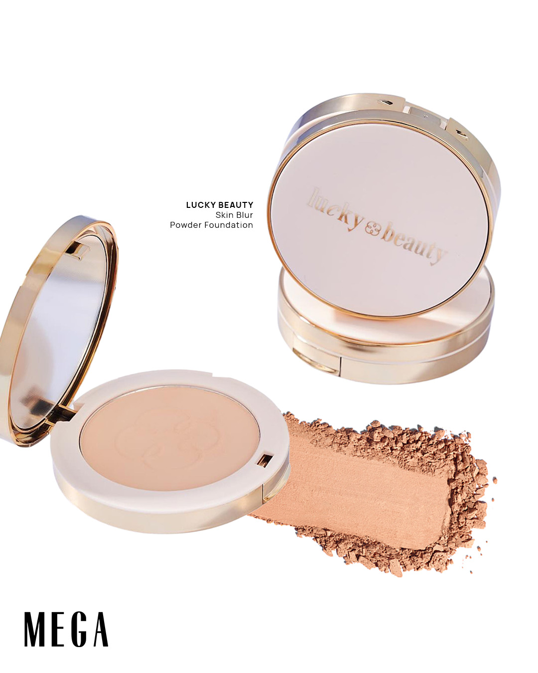 Lucky Beauty Skin Blur Powder Foundation