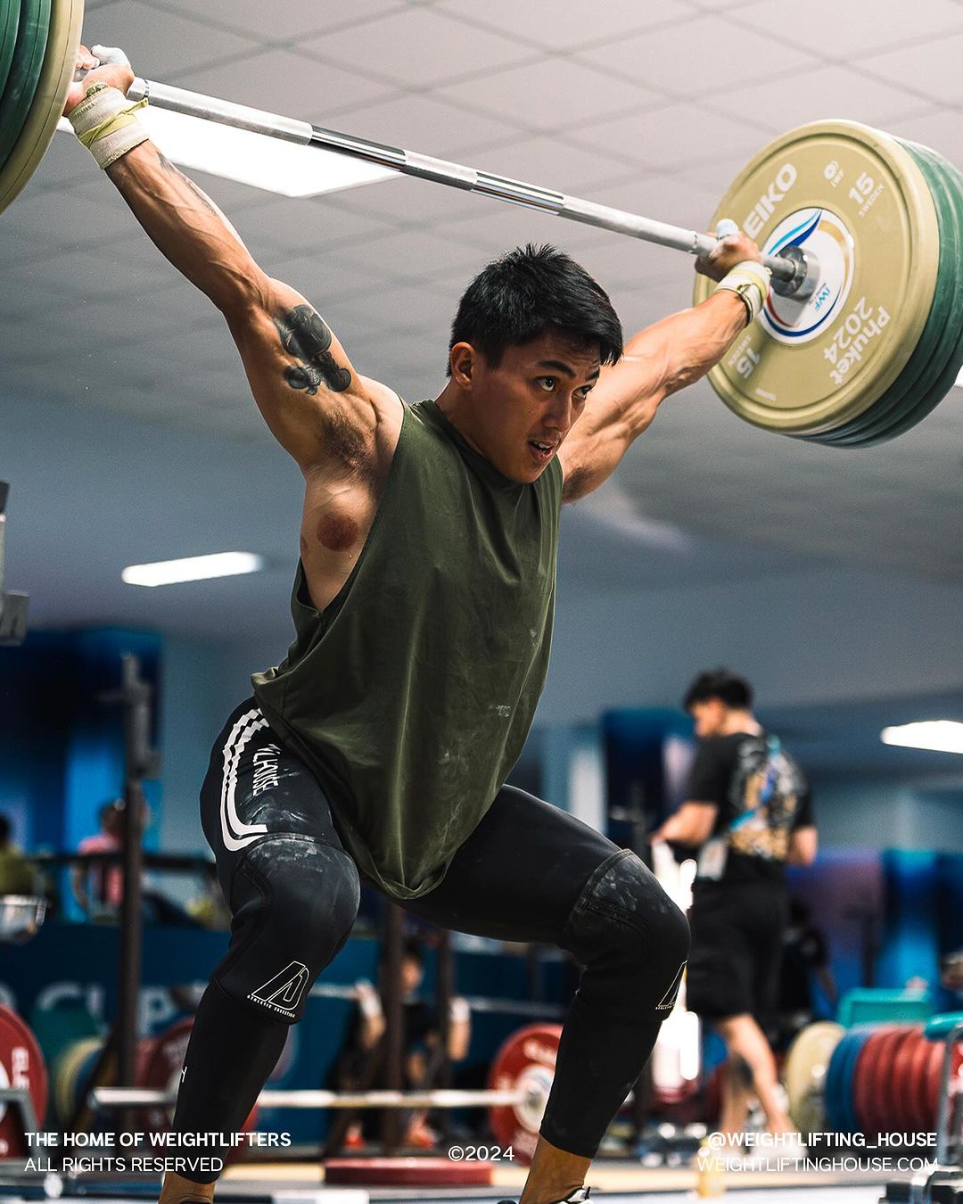 The 10 Promising Filipino Athletes to Look Out For in the Paris 2024 Olympics John Ceniza - Weightlifting