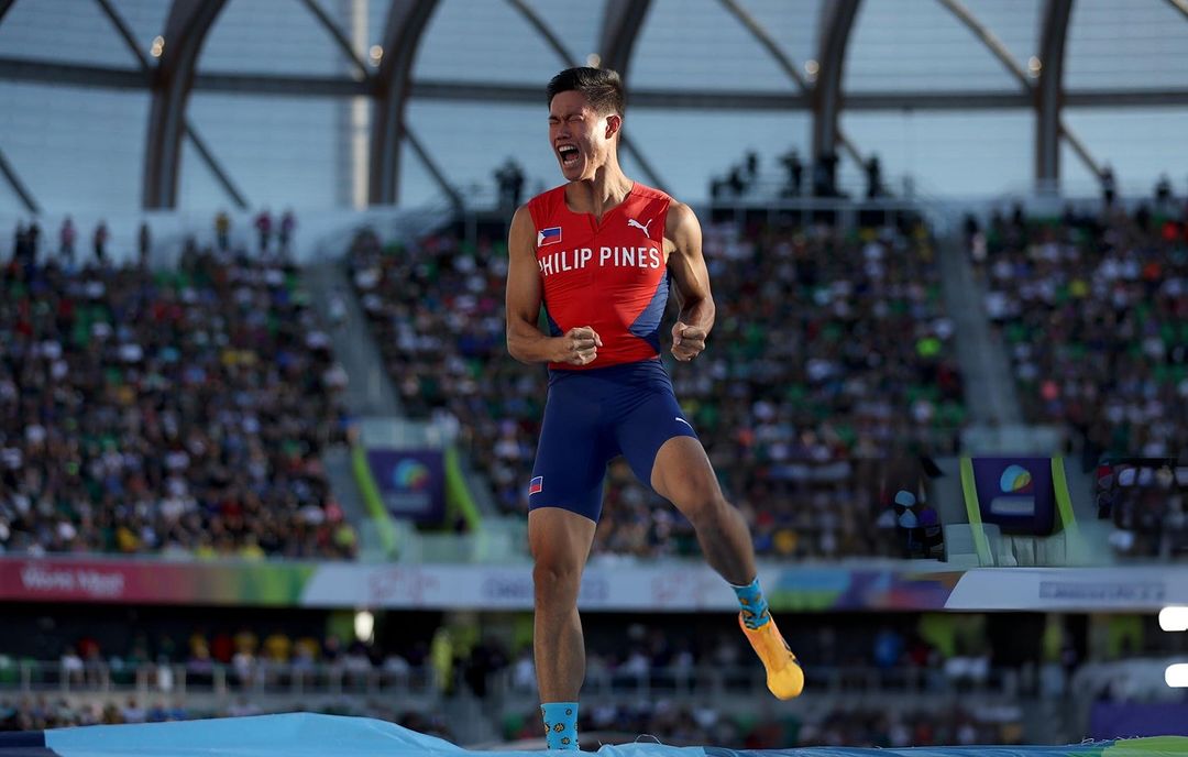 The 10 Promising Filipino Athletes to Look Out For in the Paris 2024 Olympics EJ Obiena - Athletics (Pole Vault)