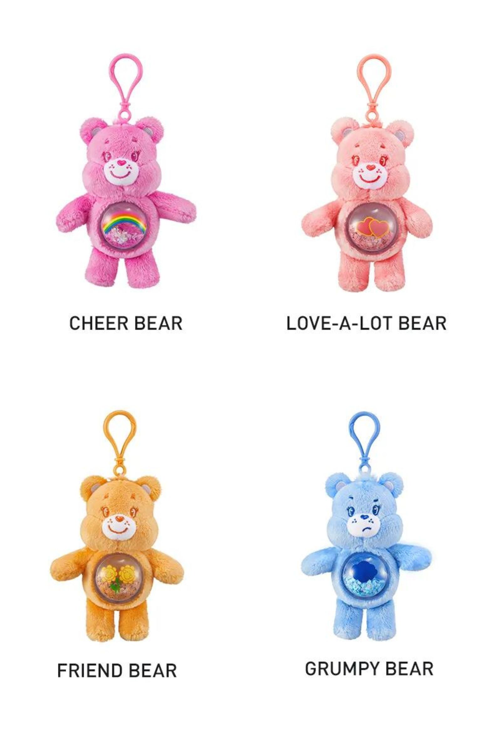 Care Bear bag charms