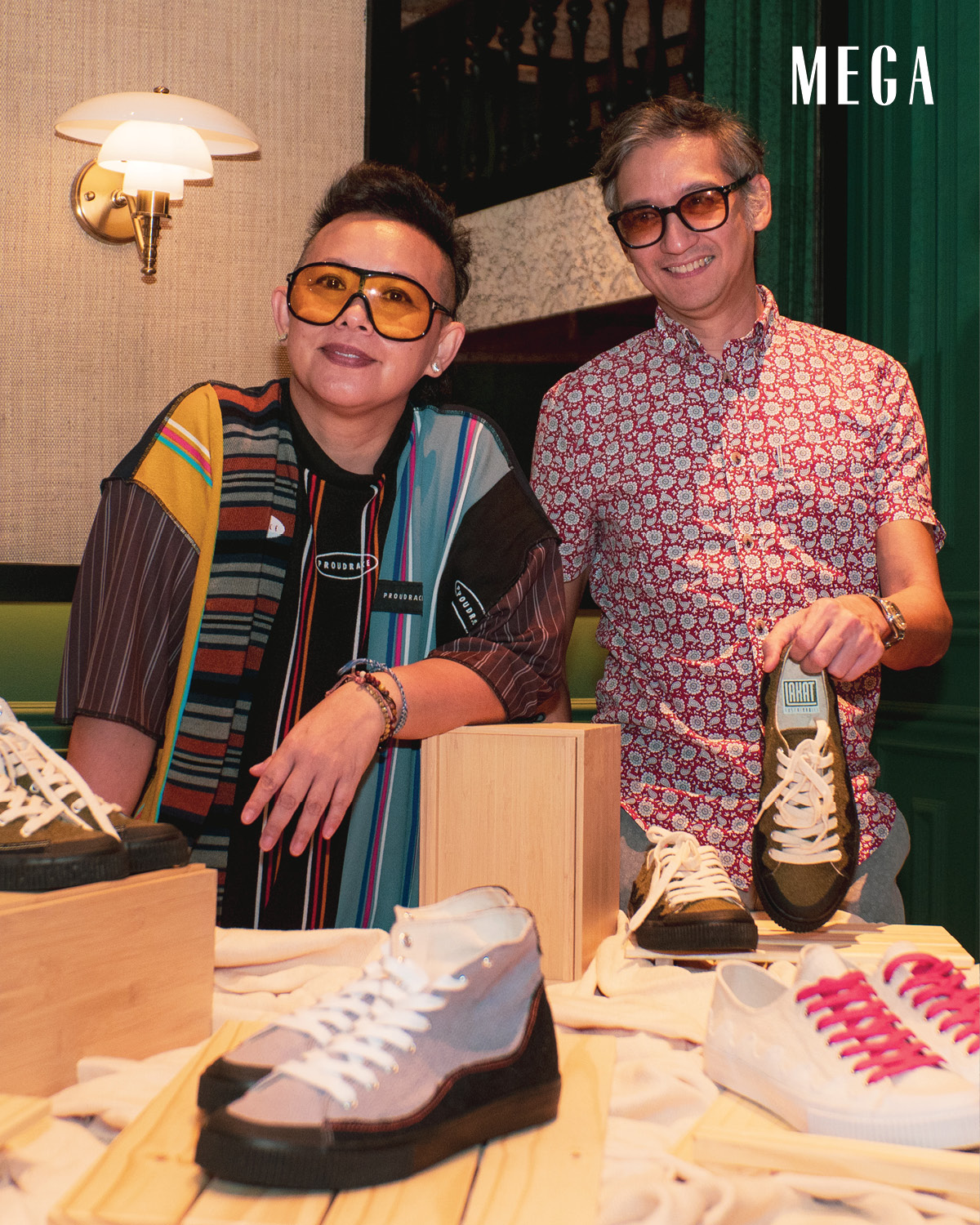 The tandem Rita and Gabriel advocate for collaboration in different forms, including shoemaking