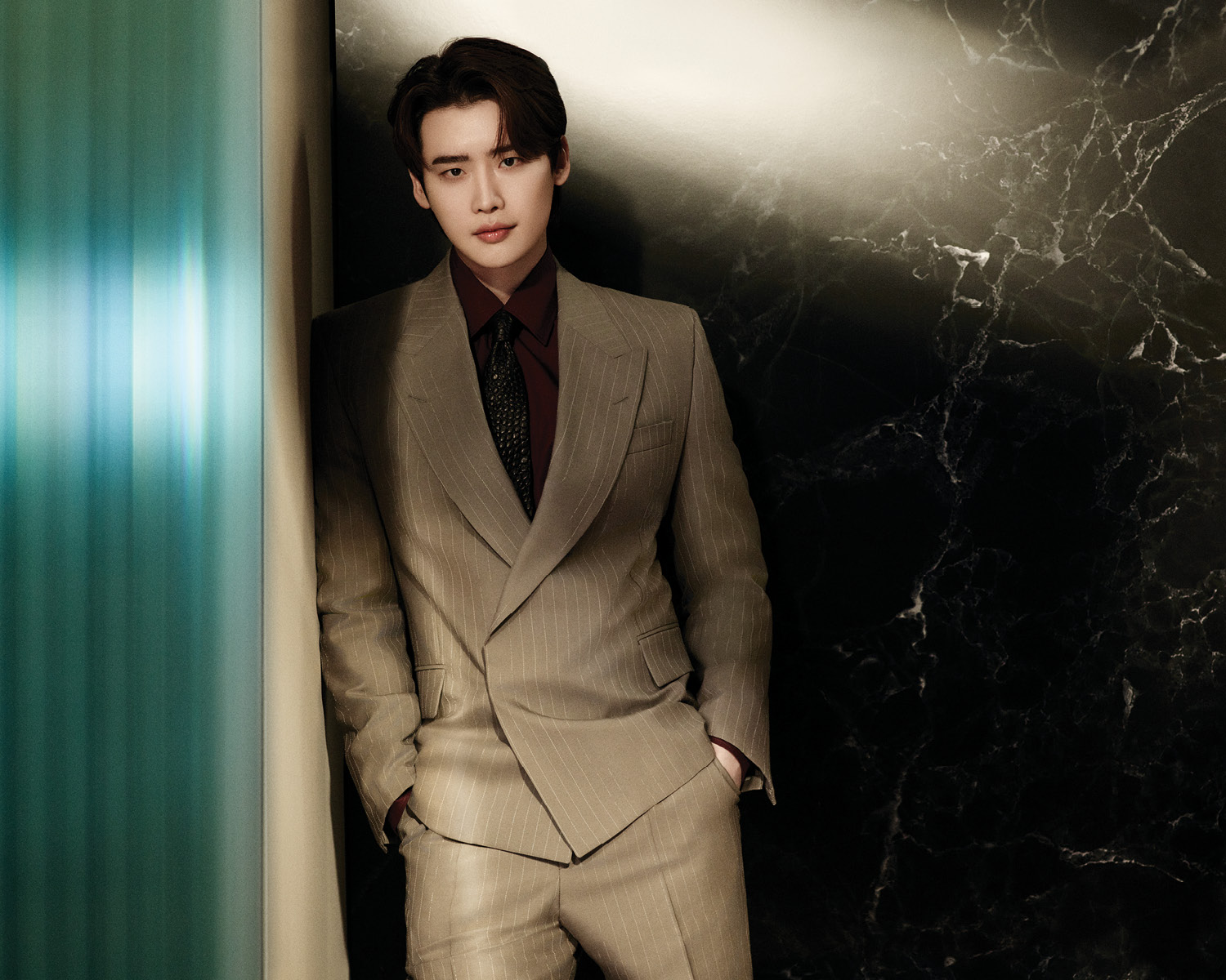 mega BOSS FW24 campaign with Lee Jong-Suk