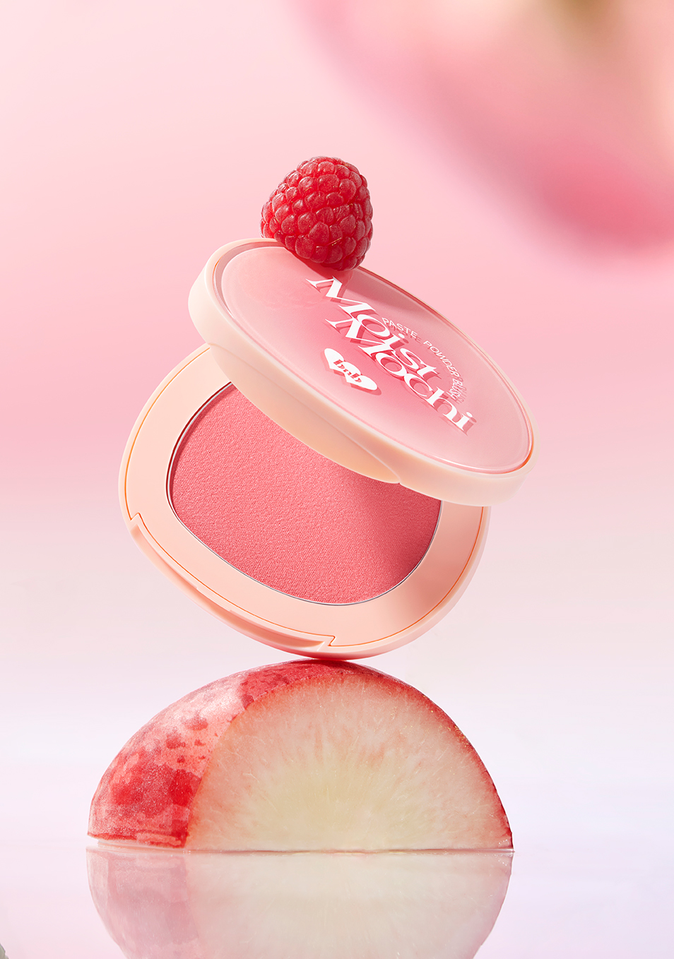 Mochi Moist Blush from barenbliss adds color to your face