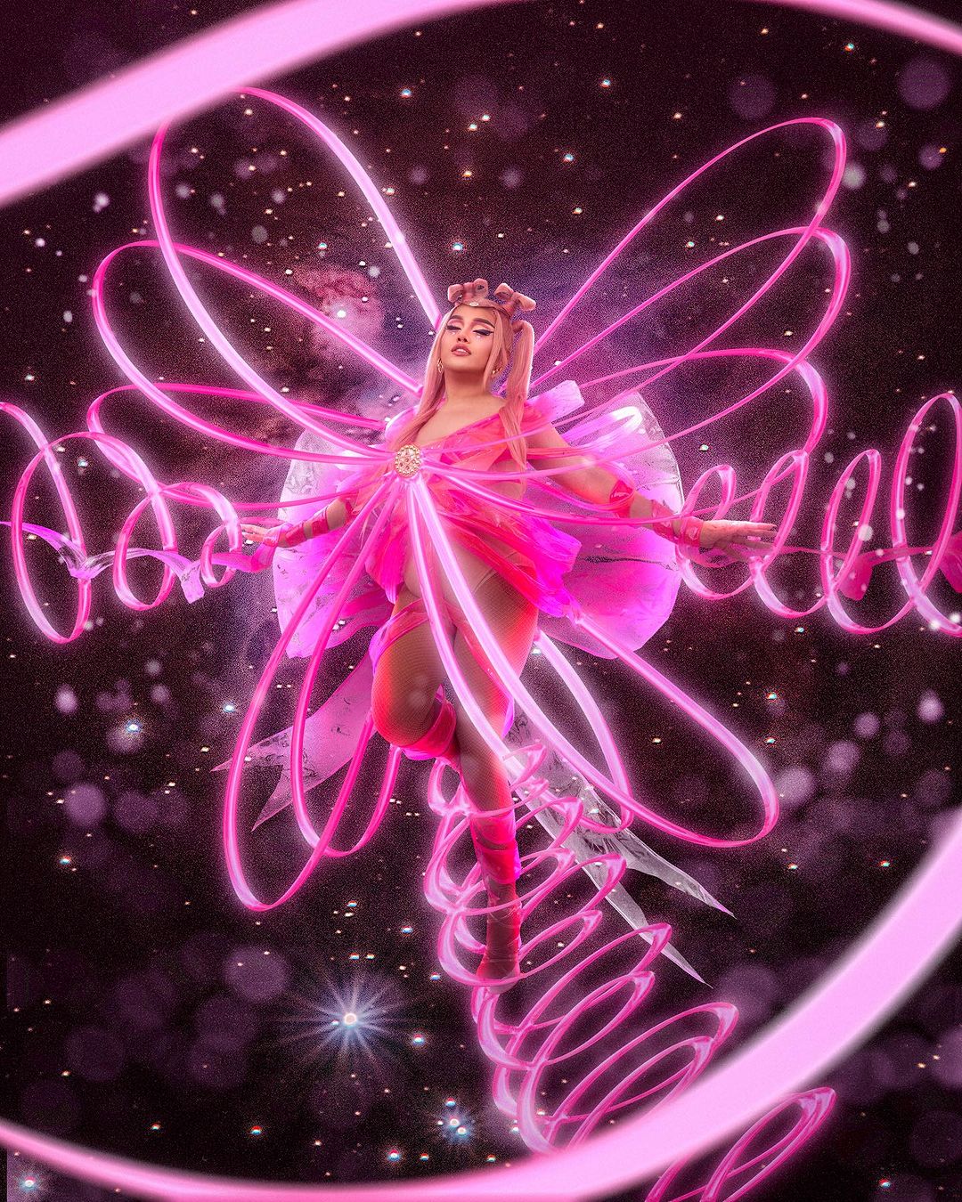 Drag Race Philippines Season 3 J Quinn for the 3D Fractal Extravaganza challenge