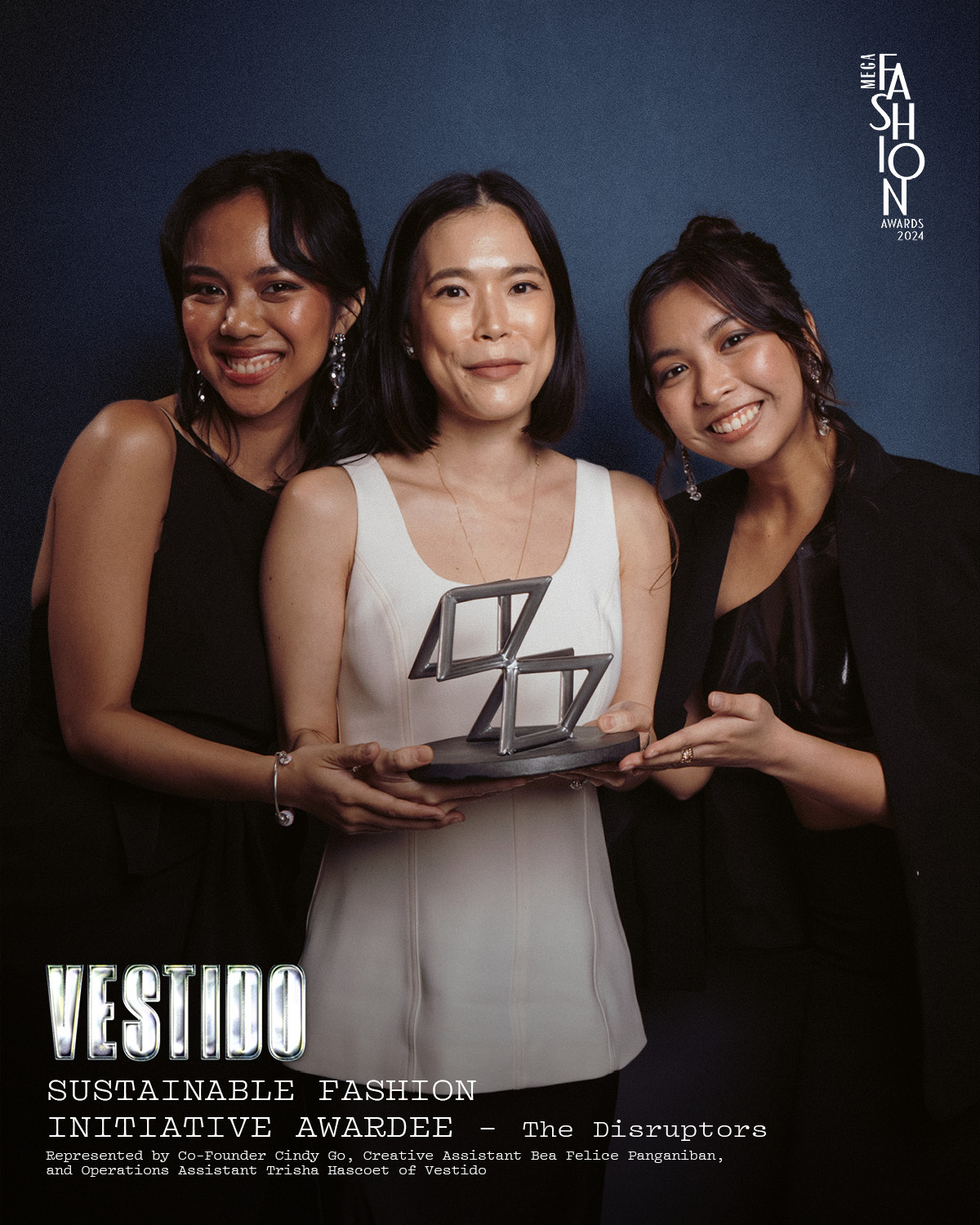 MEGA Fashion Awards 2024: Sustainable Fashion Initiative Award: Vestido