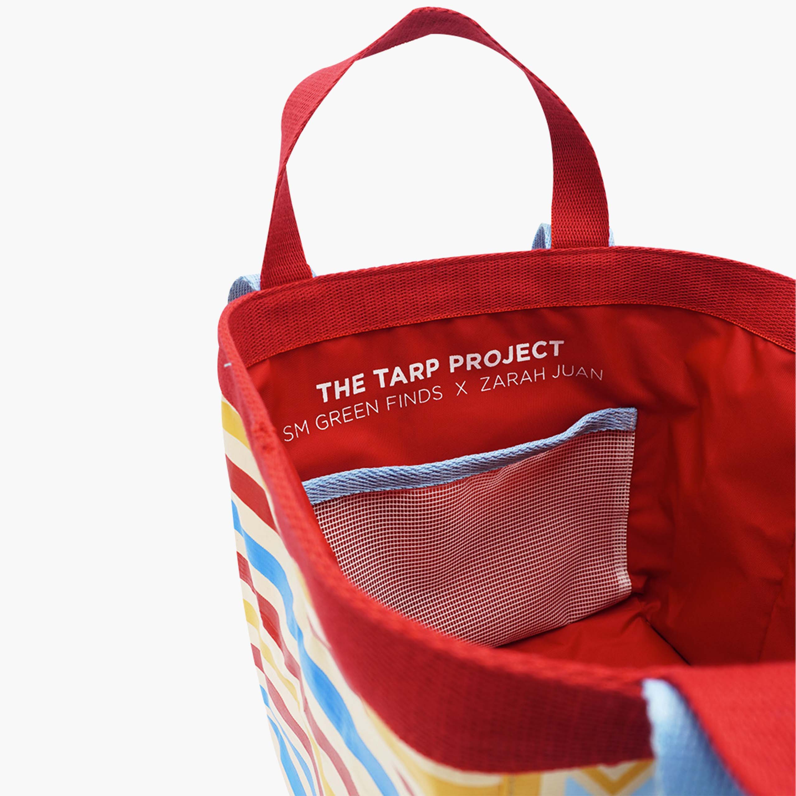 SM and Zarah Juan Transform Old Tarps Into Unique Totes