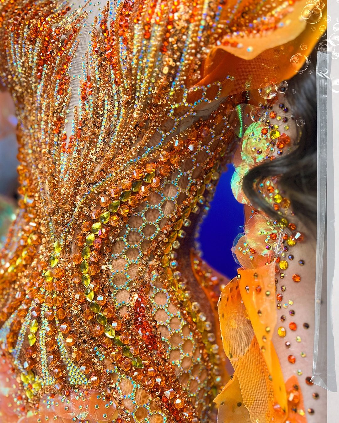 The details of the Dyesebel dress