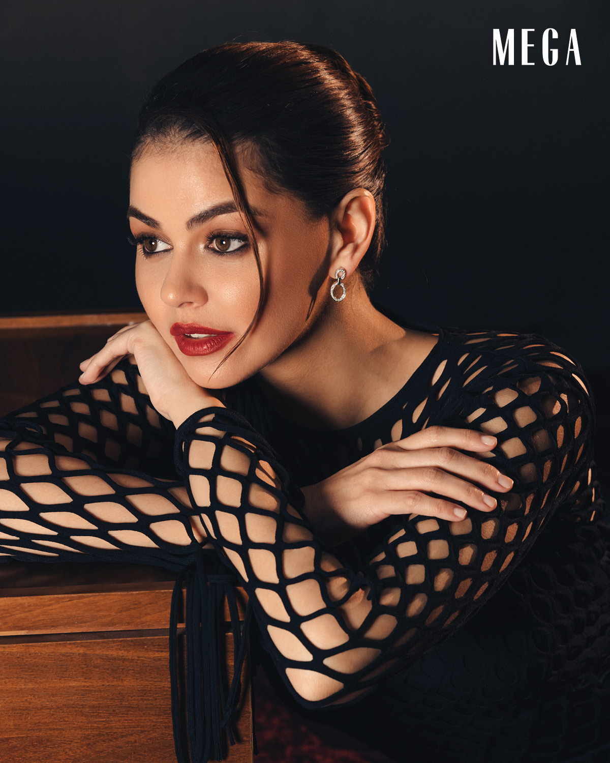 MEGA EXCLUSIVE: Janine Gutierrez Hopes You Root for the Villain in Lavender Fields DION LEE FISHNET DRESS MILADY JEWELRY