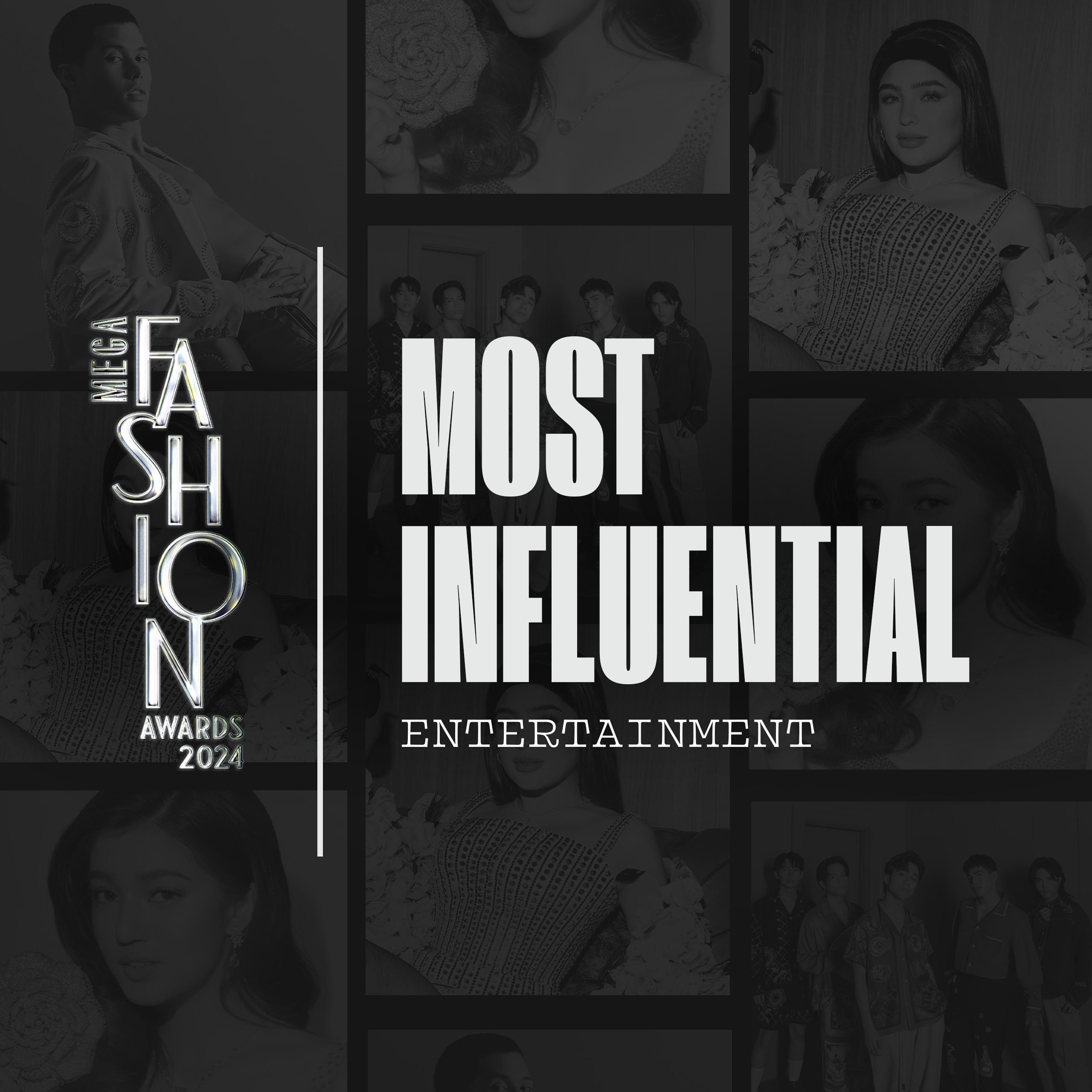 MEGA Fashion Awards 2024: Official Nominees for Most Influential in Entertainment