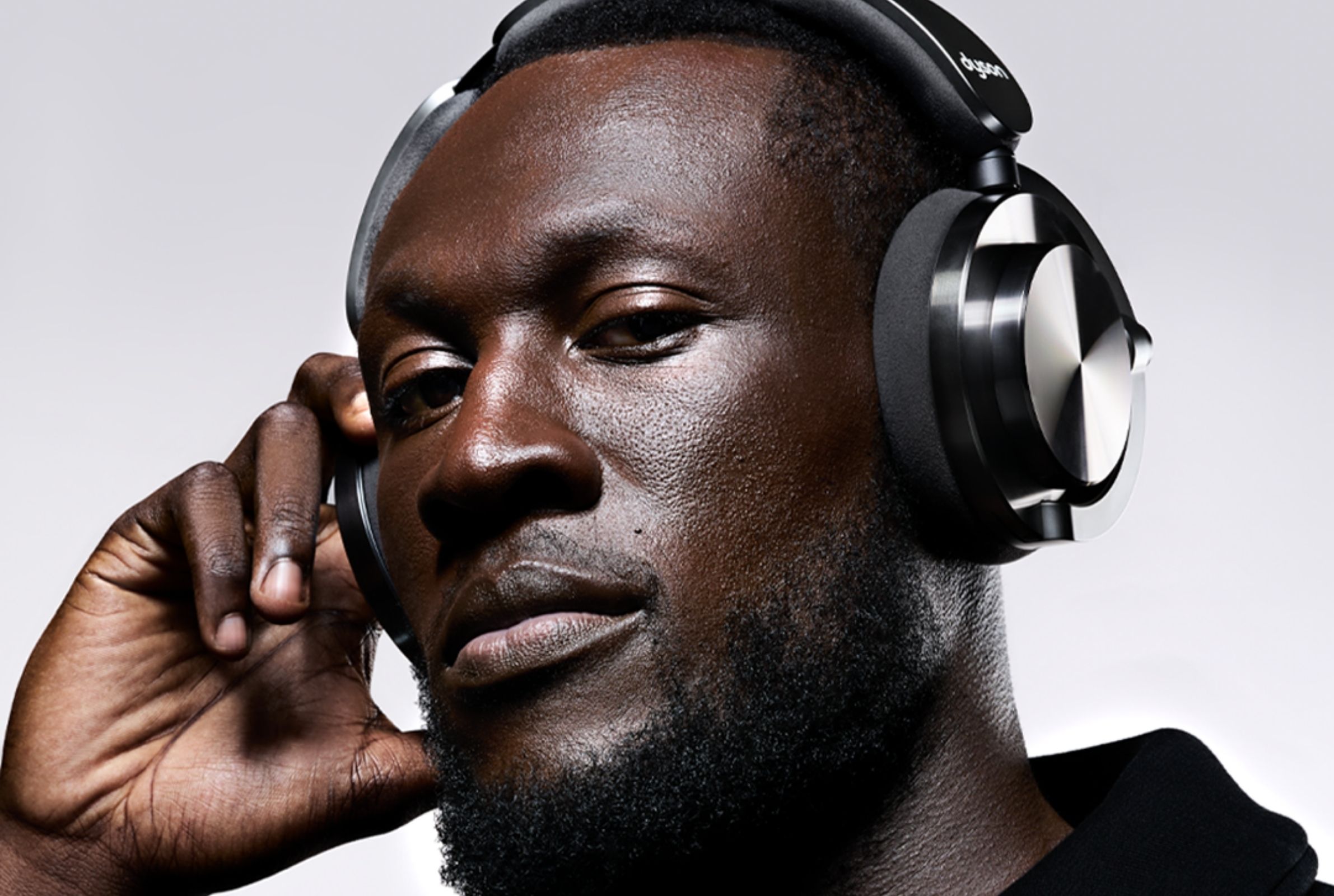 Stormzy with the Dyson OnTrac™ Headphones