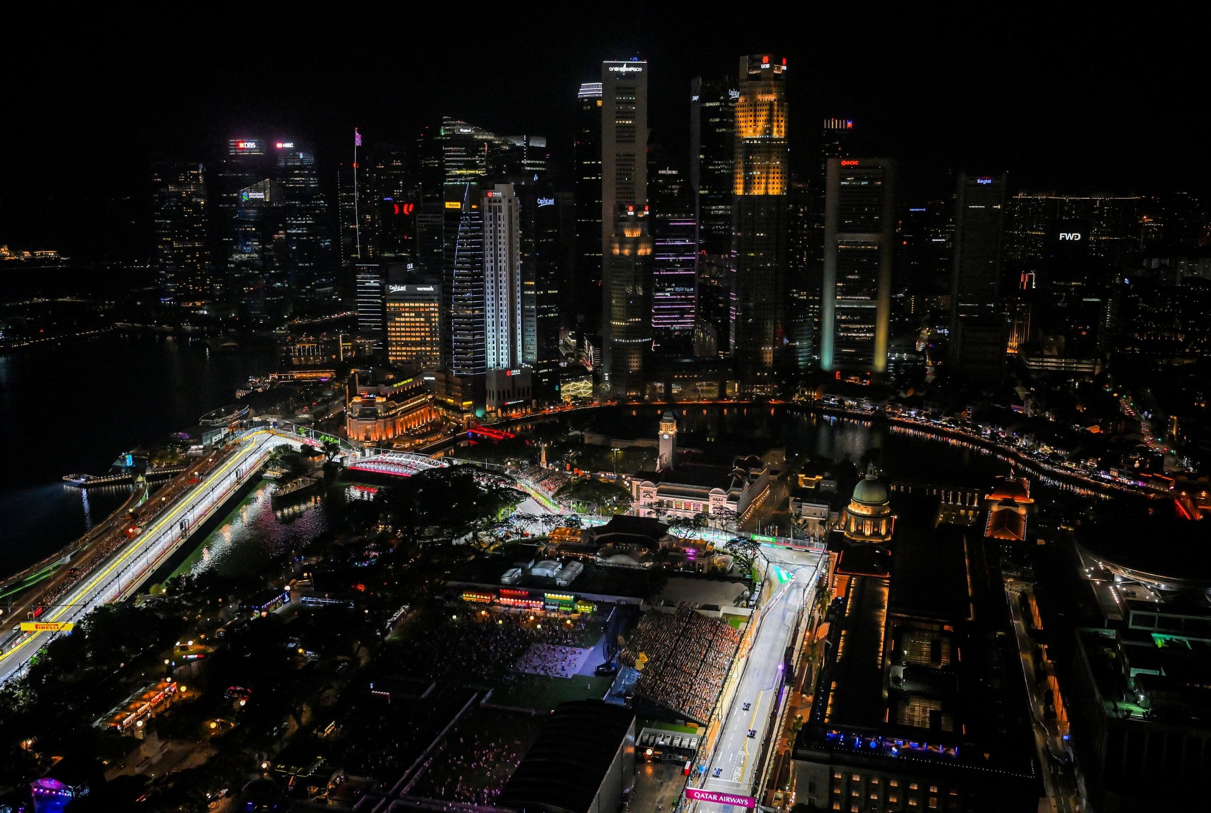 Singapore GP skyline