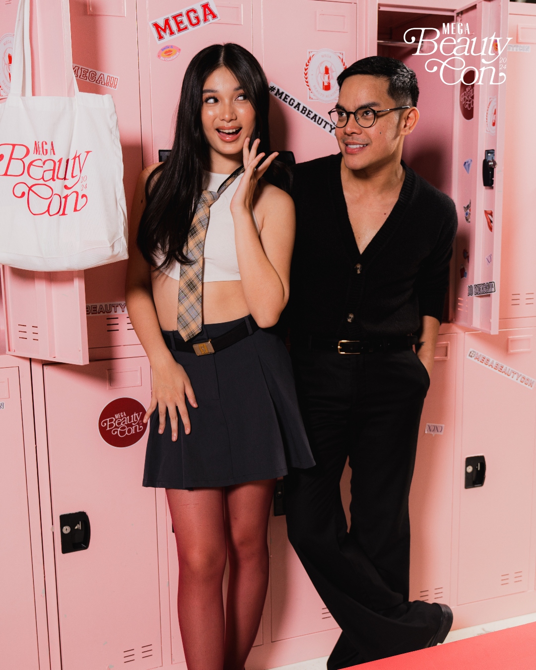 MEGA BeautyCon 2024 Mark Rosales and Sofia Pablo