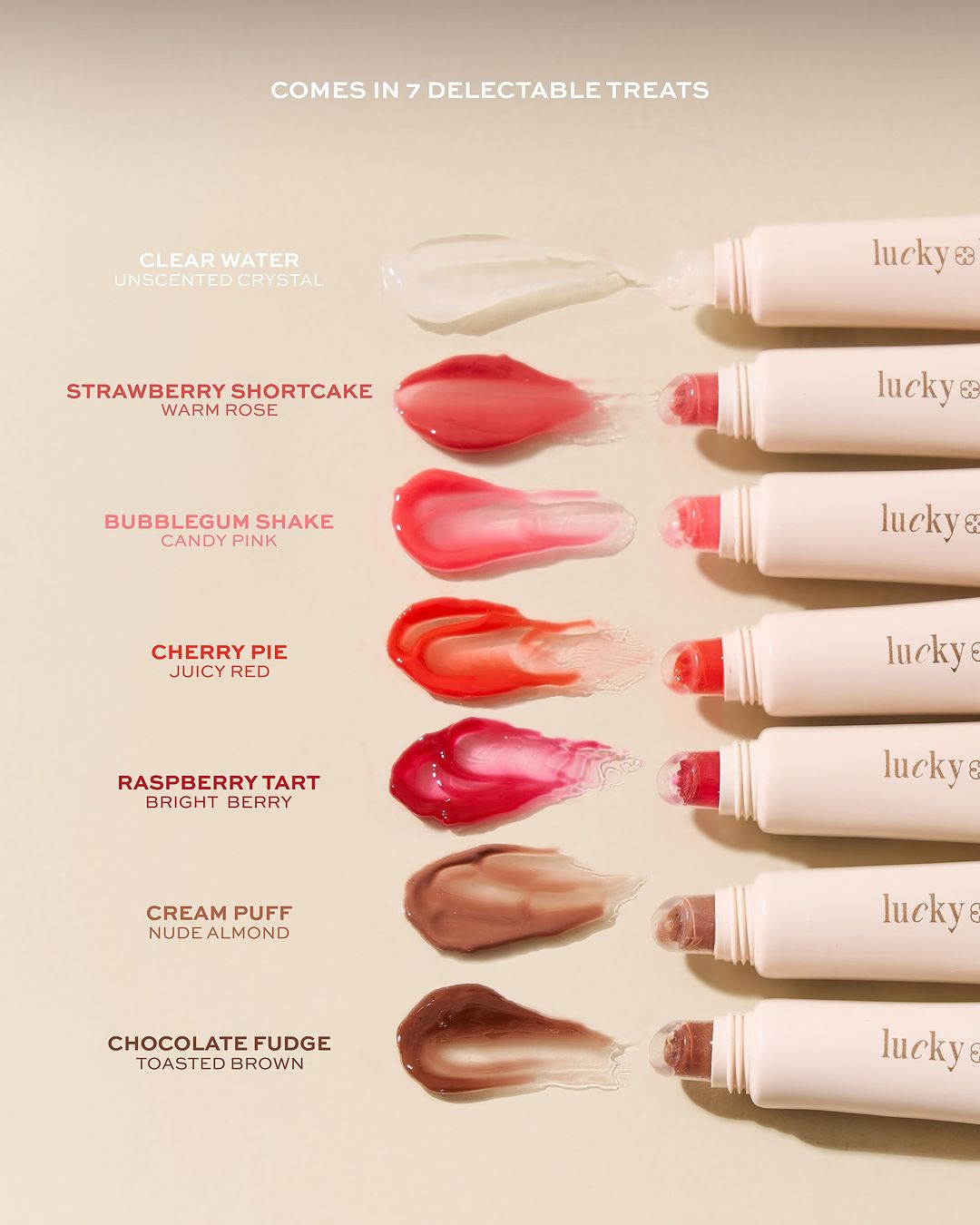 Lucky Beauty lip sweeteners