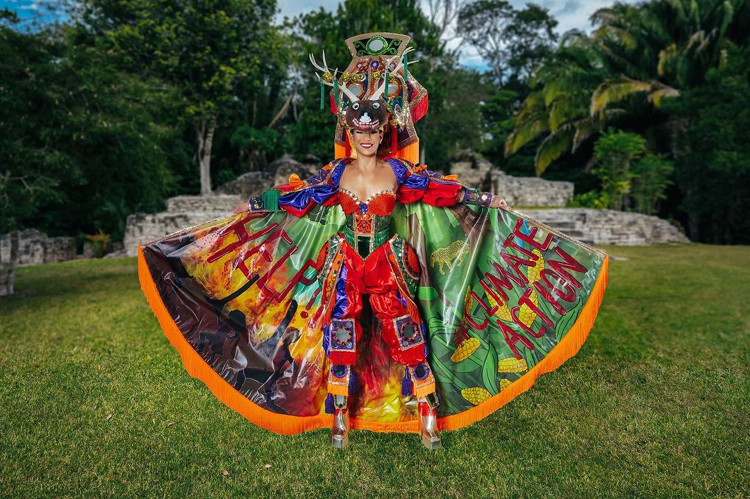 Miss Universe Belize 2024 Xwankil National Costume