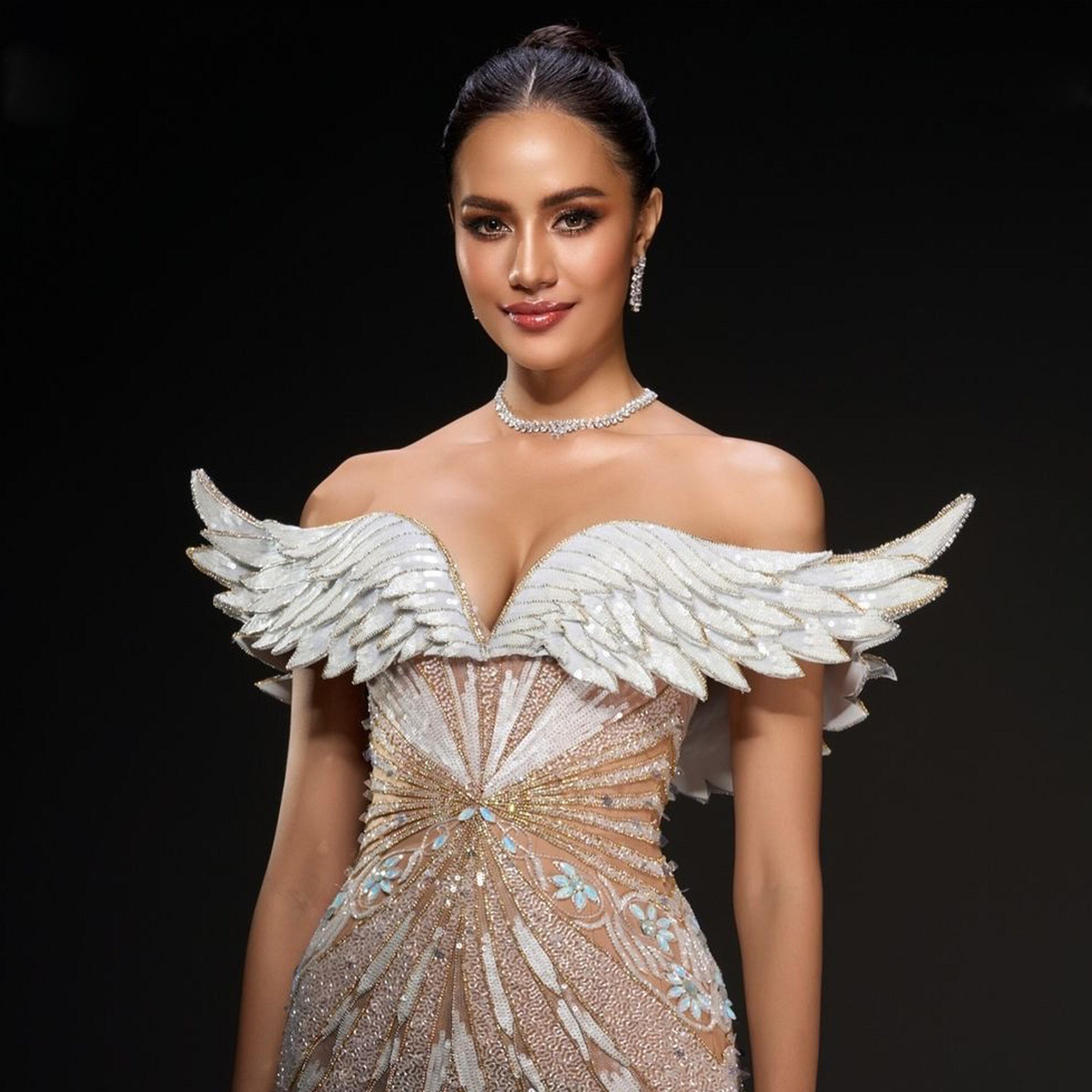 Miss Universe Thailand Wins 3rd Runner-Up in a Filipino-Designed Gown