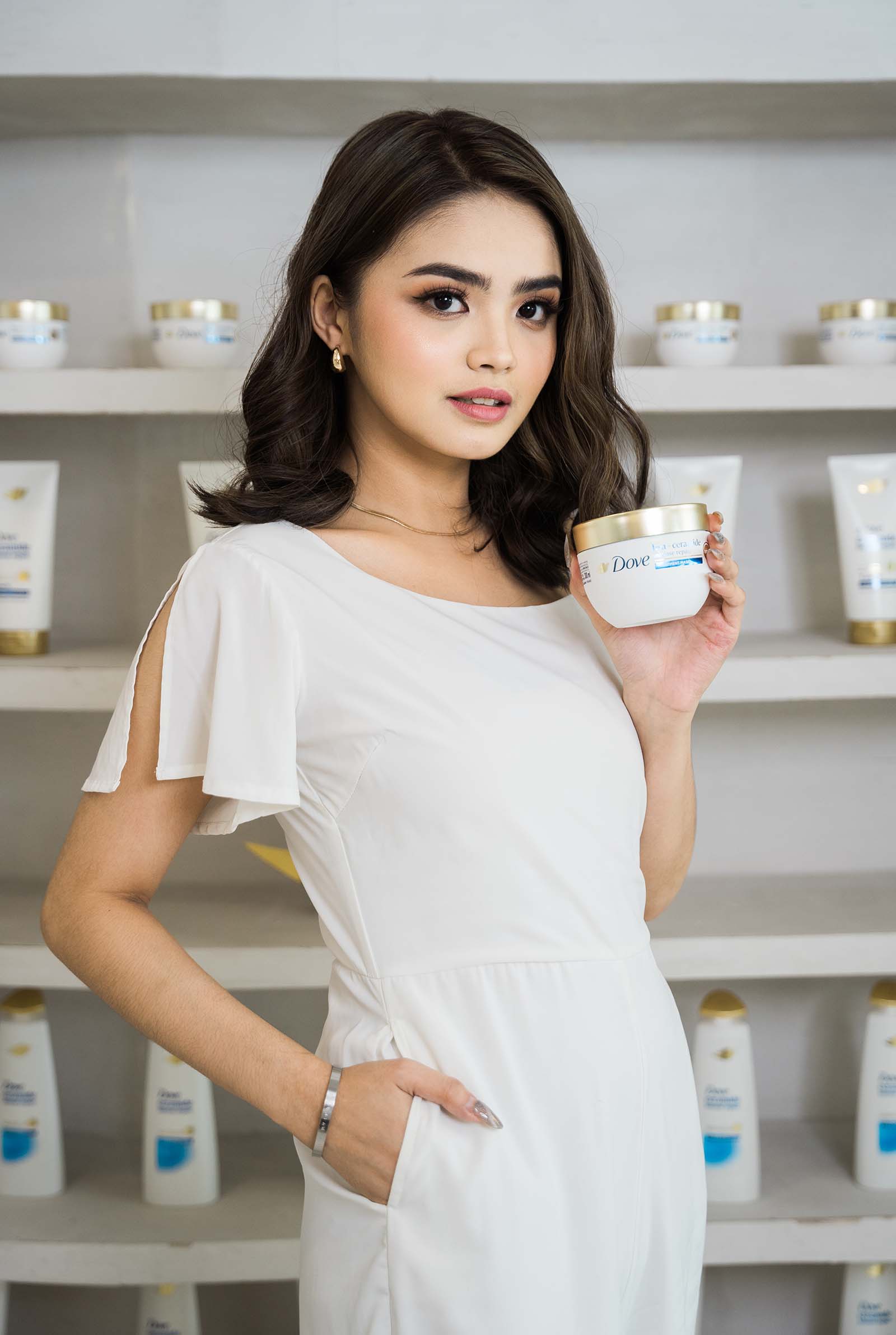 Highlights from the Dove 10-in-1 Intense Repair Treatment Mask launch