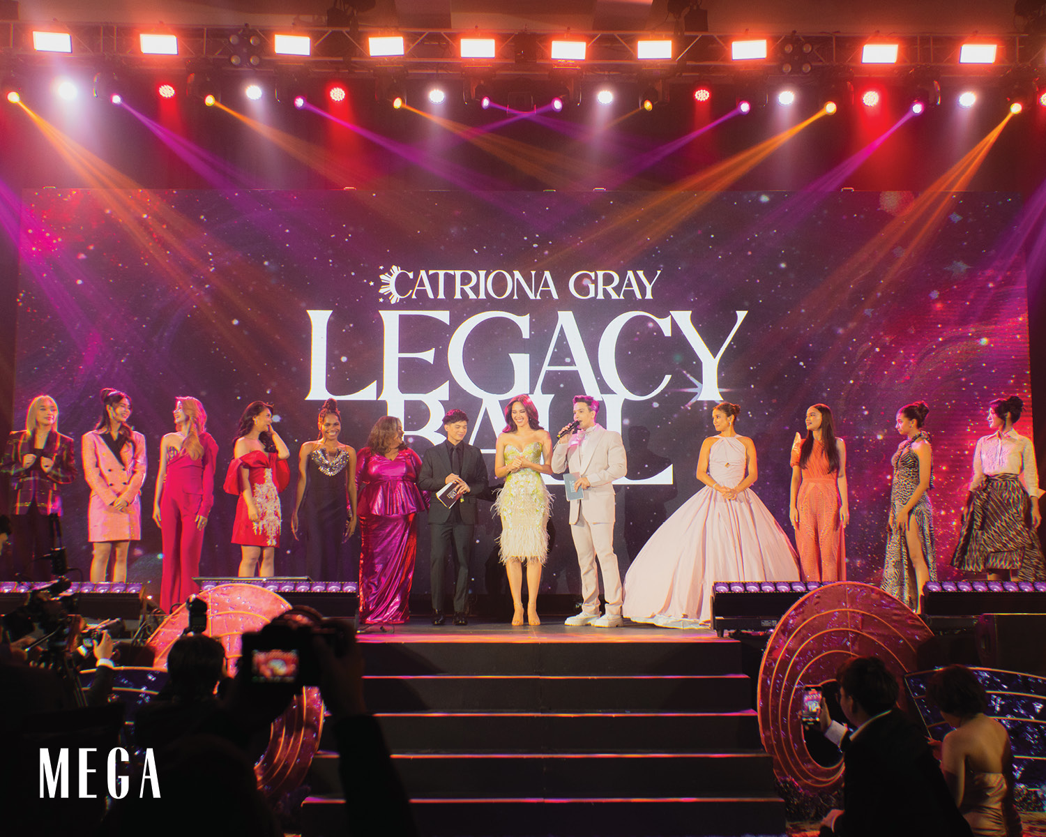 The women who walked in Catriona Gray's RAMPA auction Legacy Ball philanthropy advocate advocacy