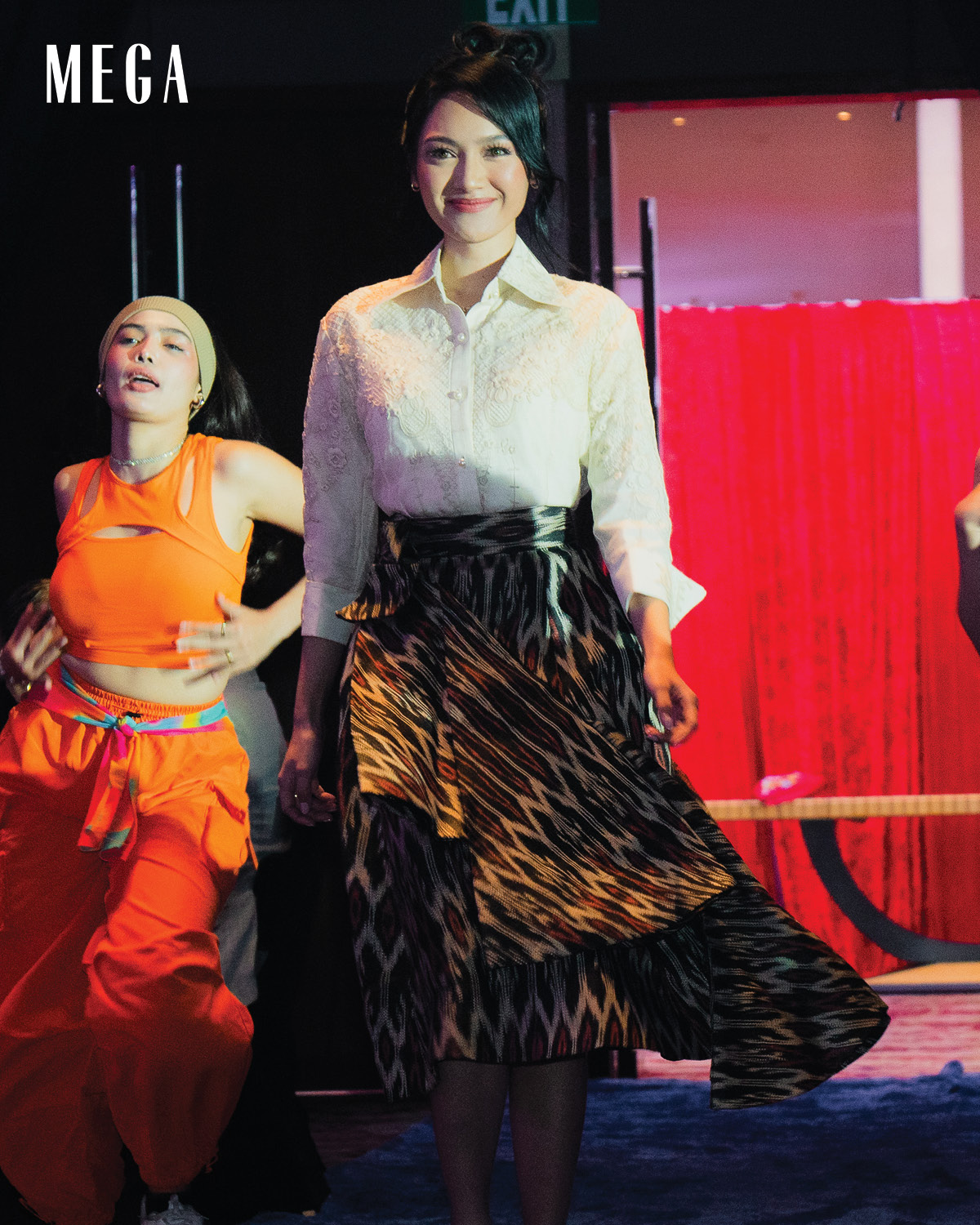 Singer and actress Pau Dimaranan