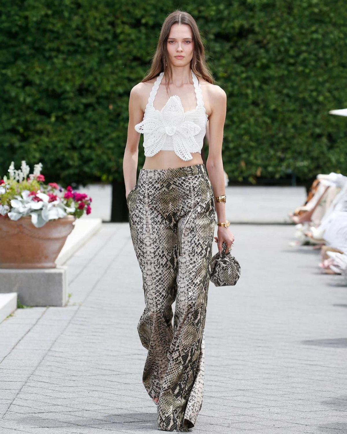 animal print fashion trend resort 2025 spring summer oscar de la renta