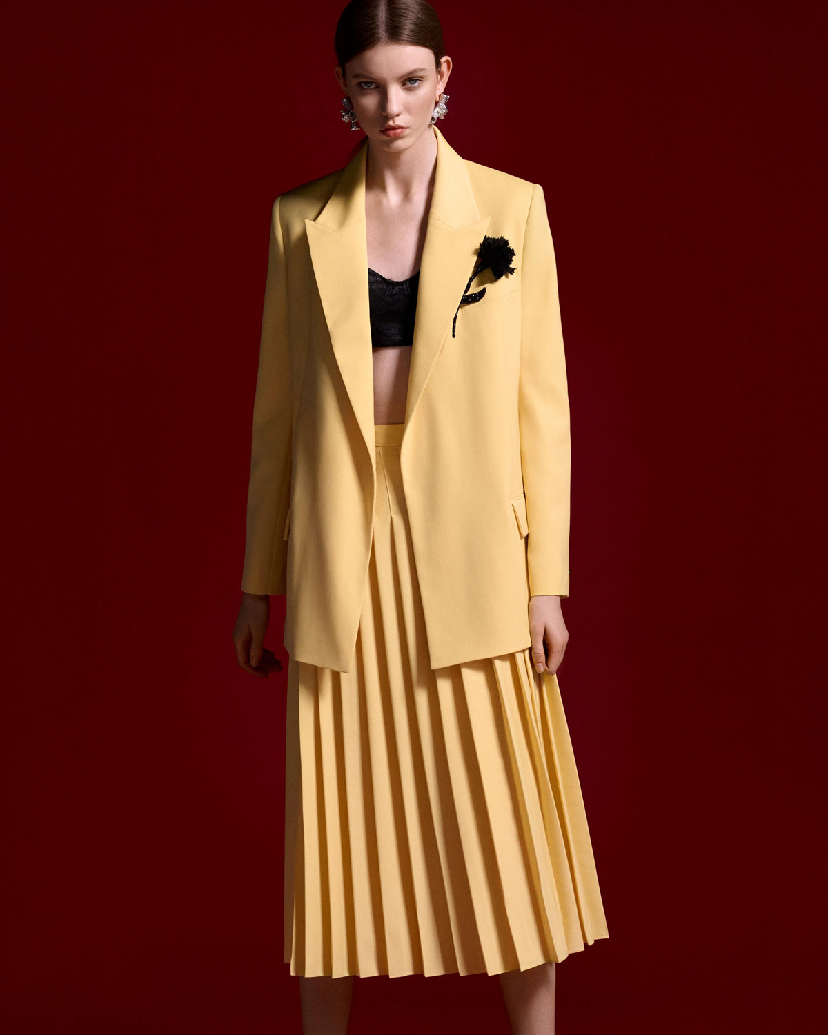 butter yellow color trend resort 2025 erdem