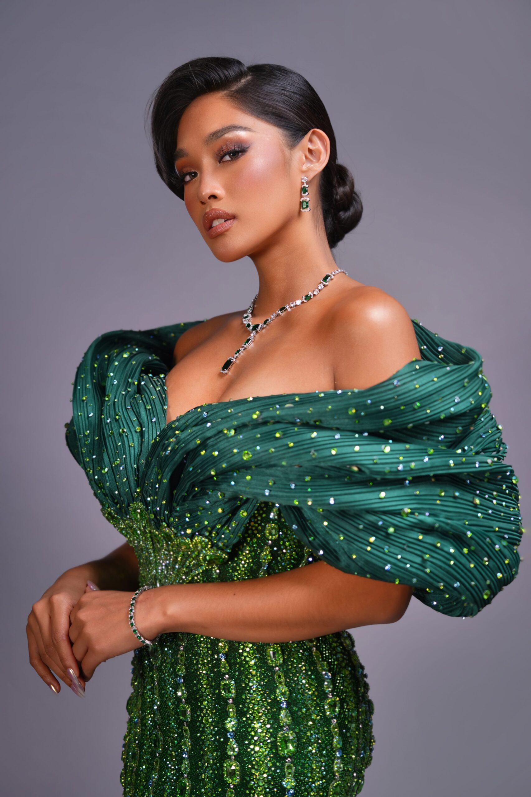 Dia Maté as Reina Hispanoamericana Filipinas 2024 Dia Maté Ganda Gandahan empower women singer Filipina dia mate beauty queen music musician artist