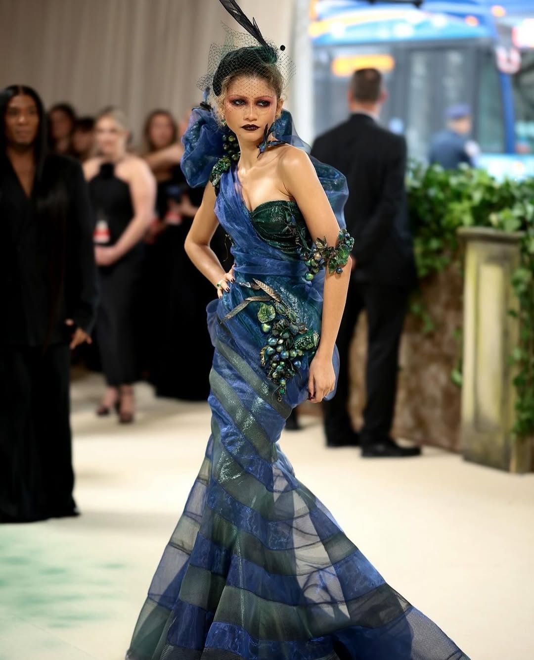 Zendaya at the MET Gala 2024 Garden of Time