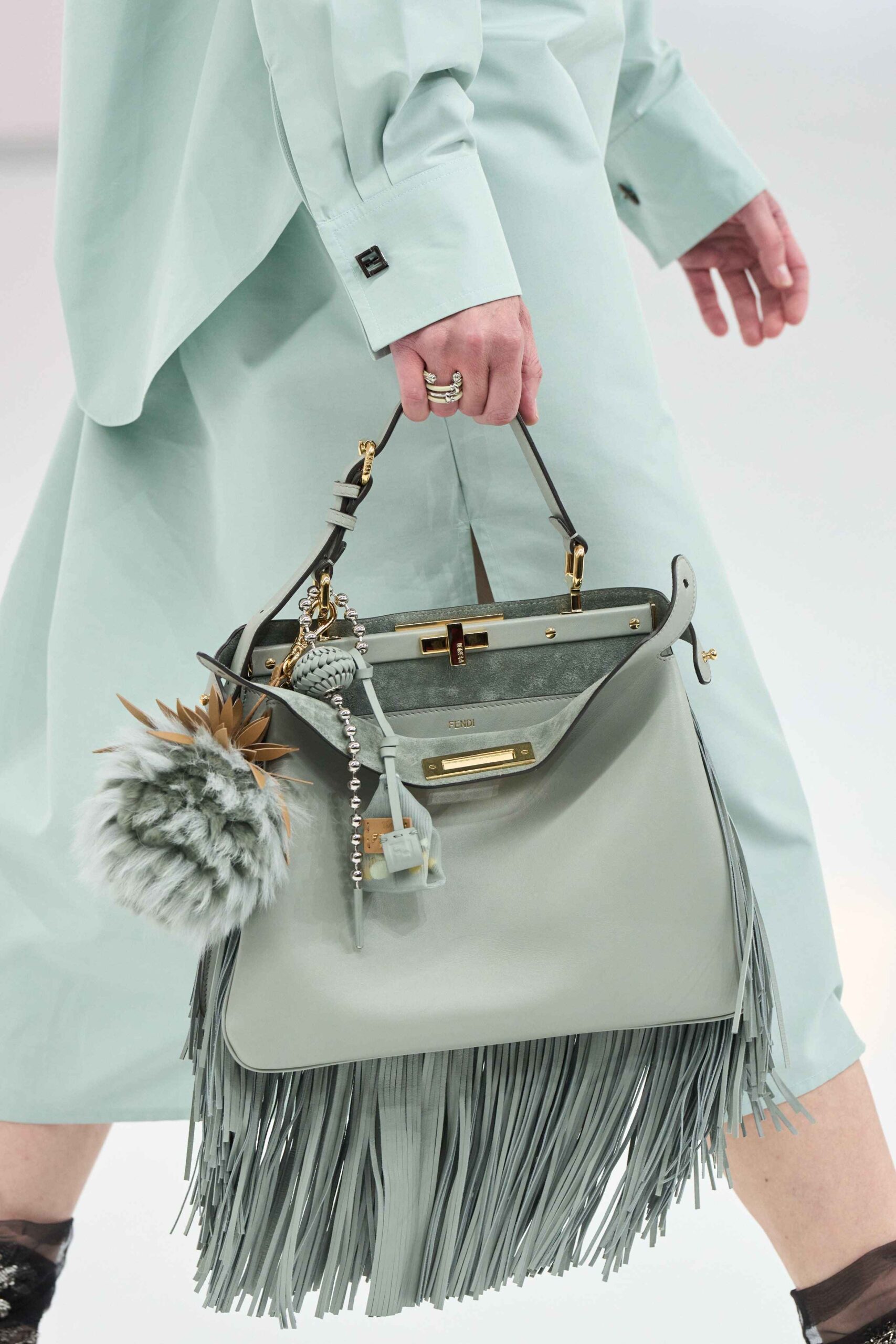 In fringes, tassels, and suede, the Boho Bag rides to a new era of sophistication in this 2025 bag trend.