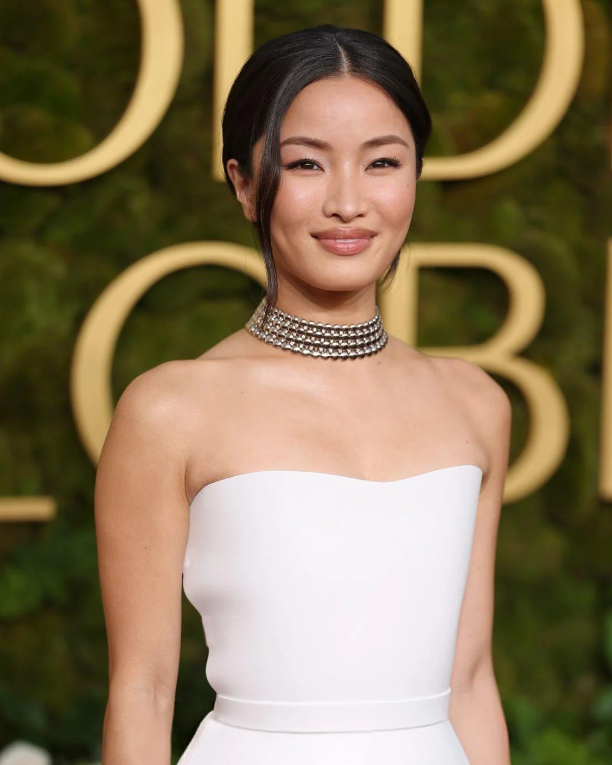 Anna Sawai at the Golden Globes 2025