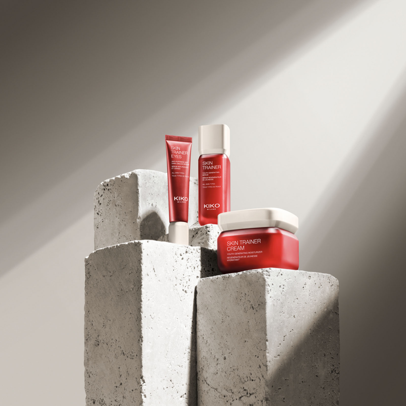 The Kiko Milano Skin Trainer line