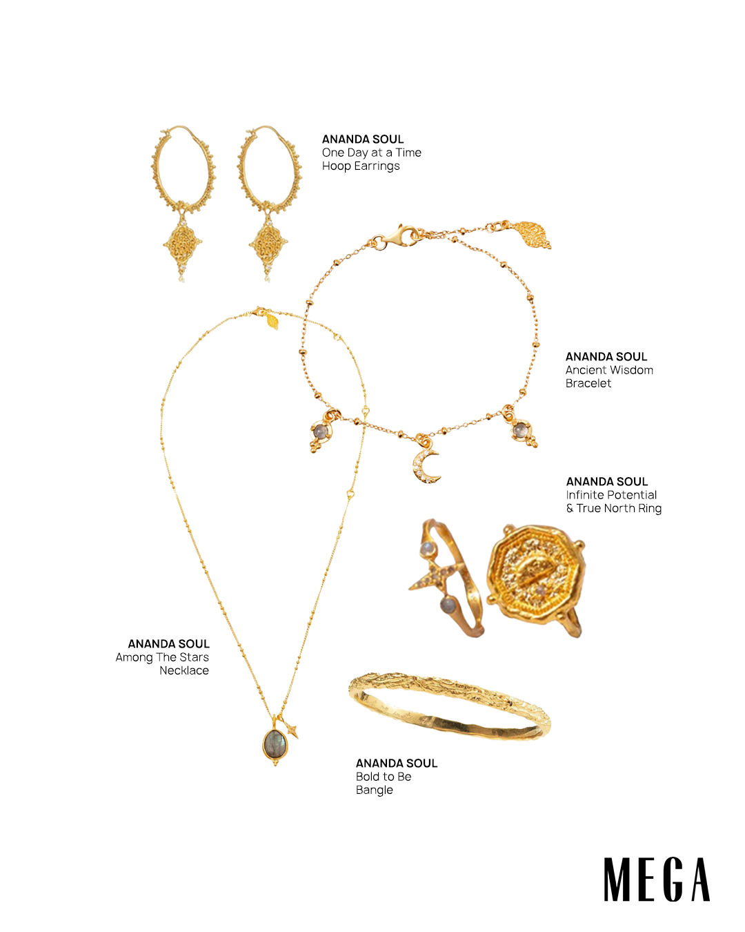 Ananda Soul’s jewelry are meticulously crafted by women, even blessed in a Balinese ceremony.